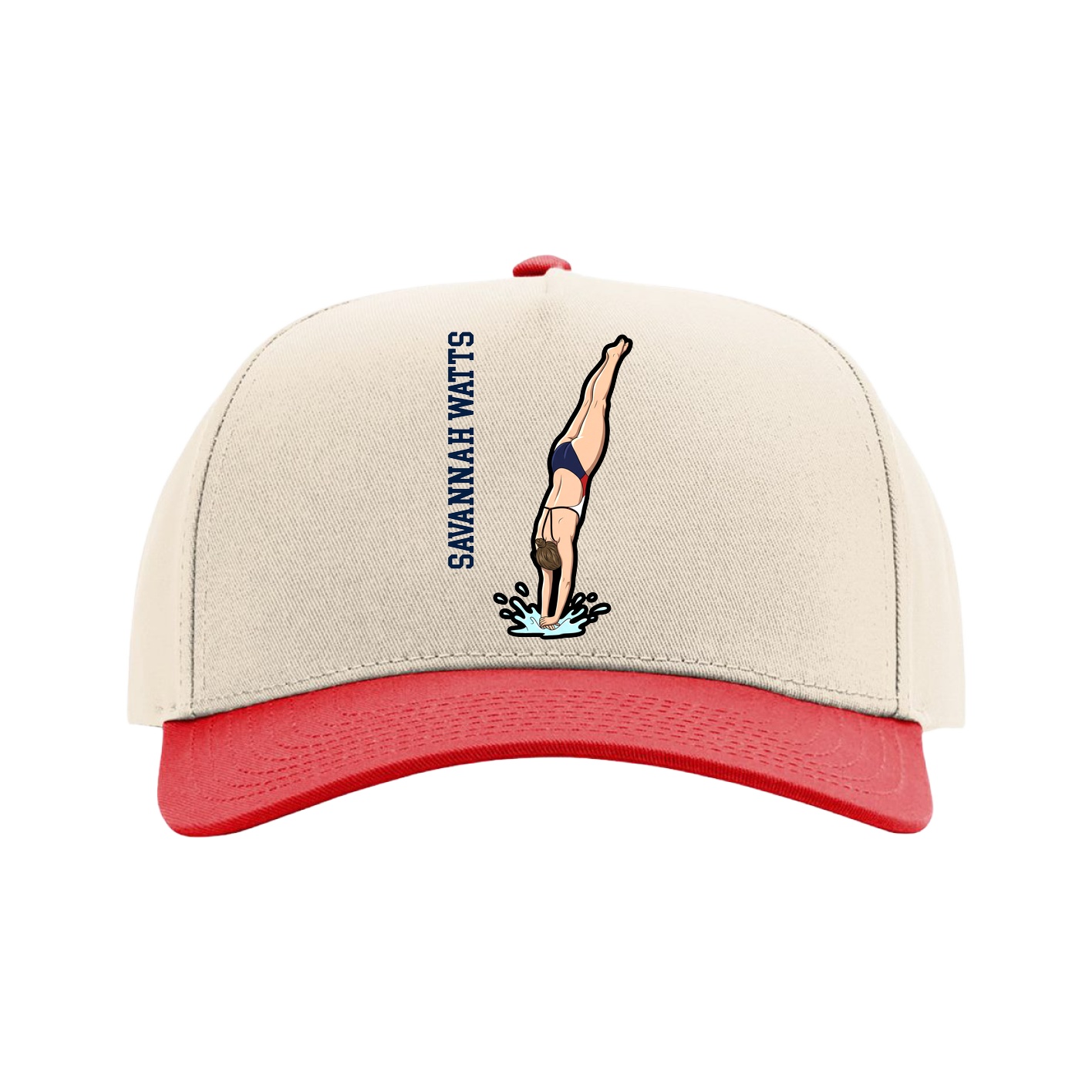 Full Fabric Five-Panel Champ Cap