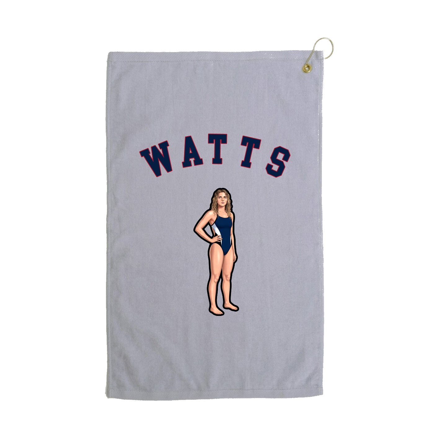 Golf Towel — Shirsey Arch in Grey