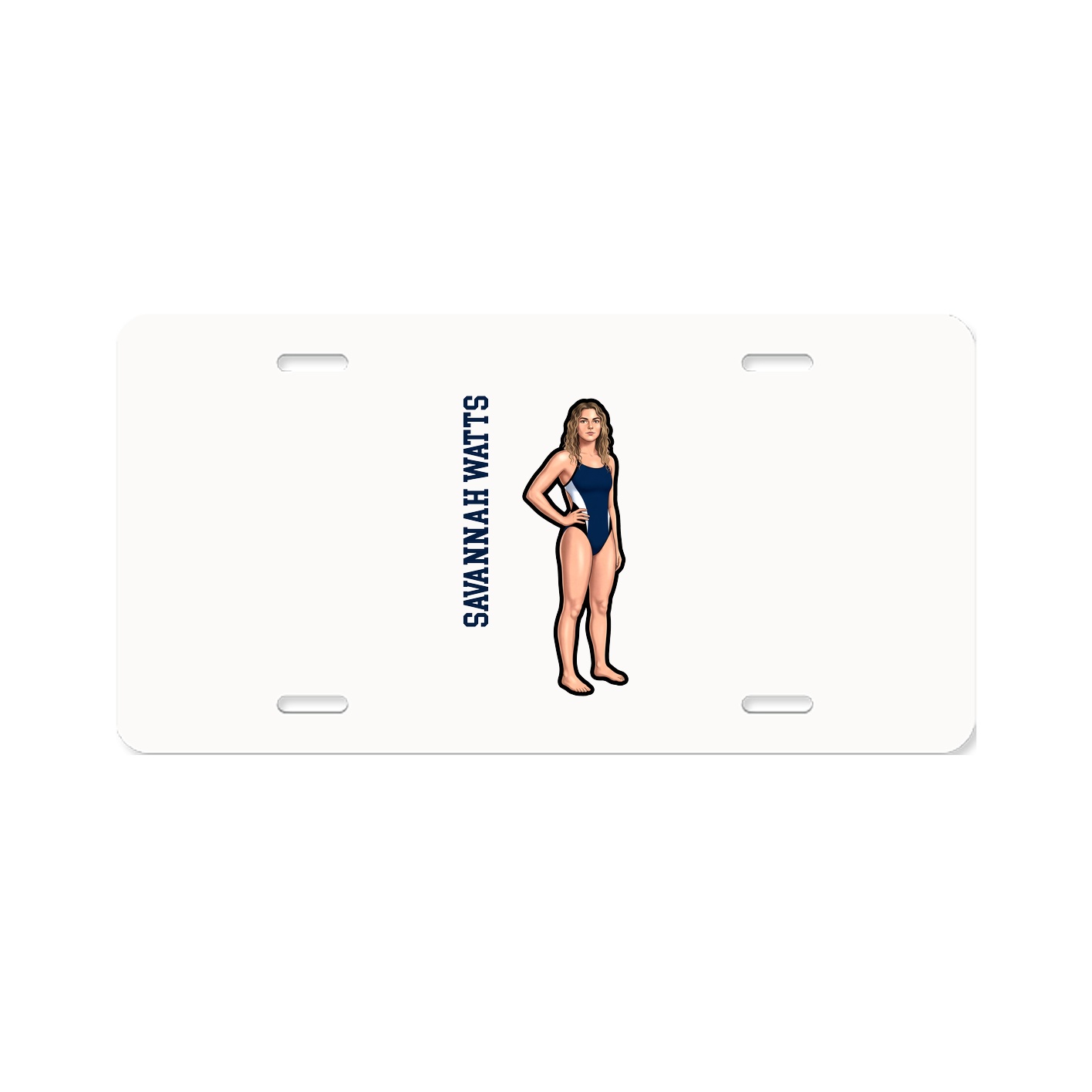 Aluminum License Plate