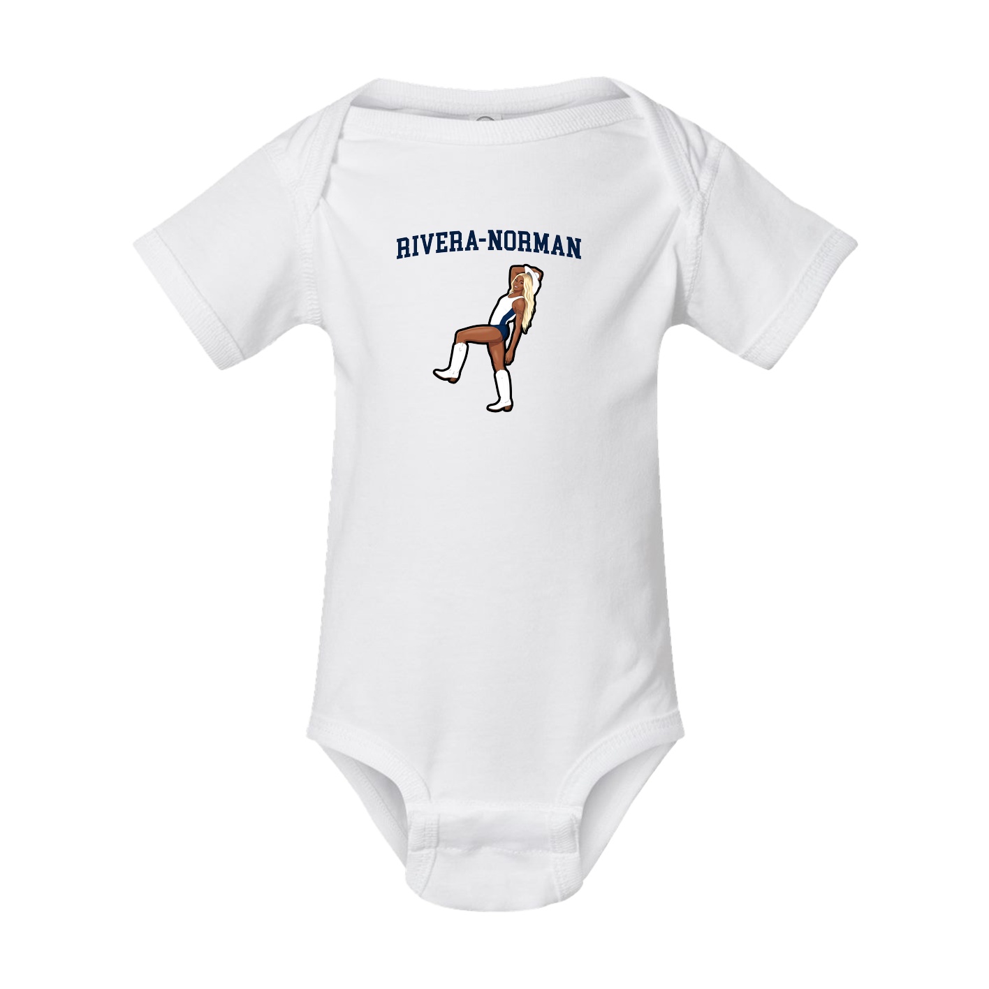 Baby Onesie — Shirsey in White