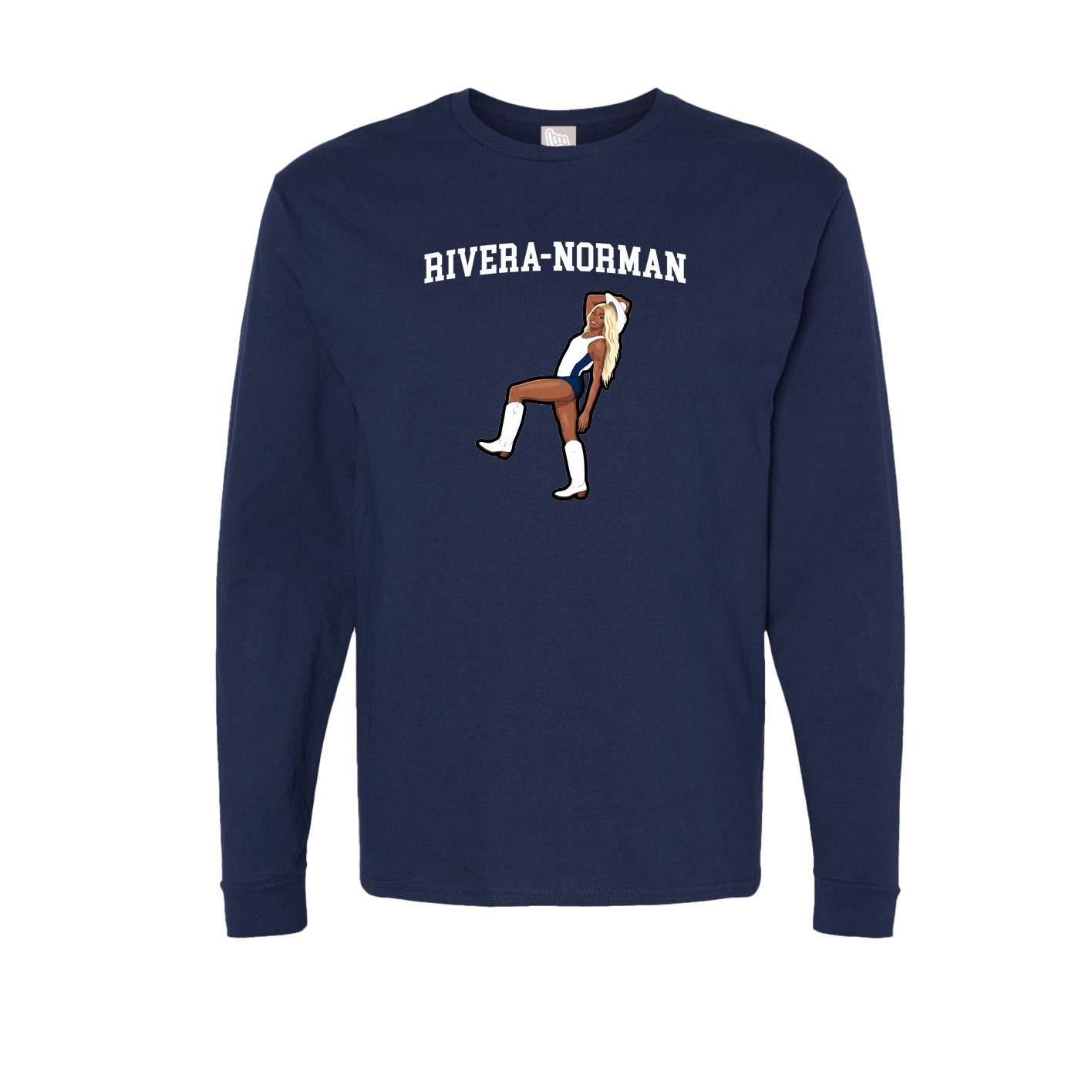Long Sleeve Tee — Shirsey in Navy