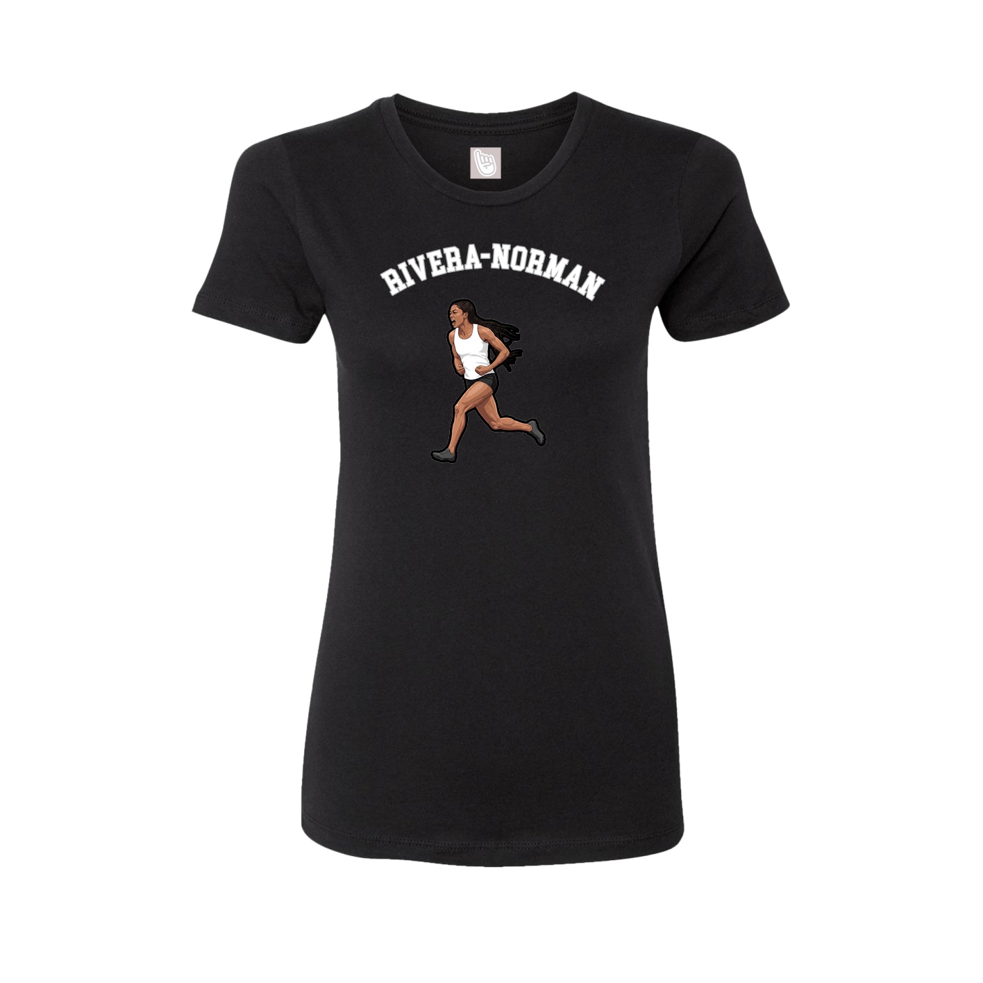 Womens Tee — Shirsey Arch in Black