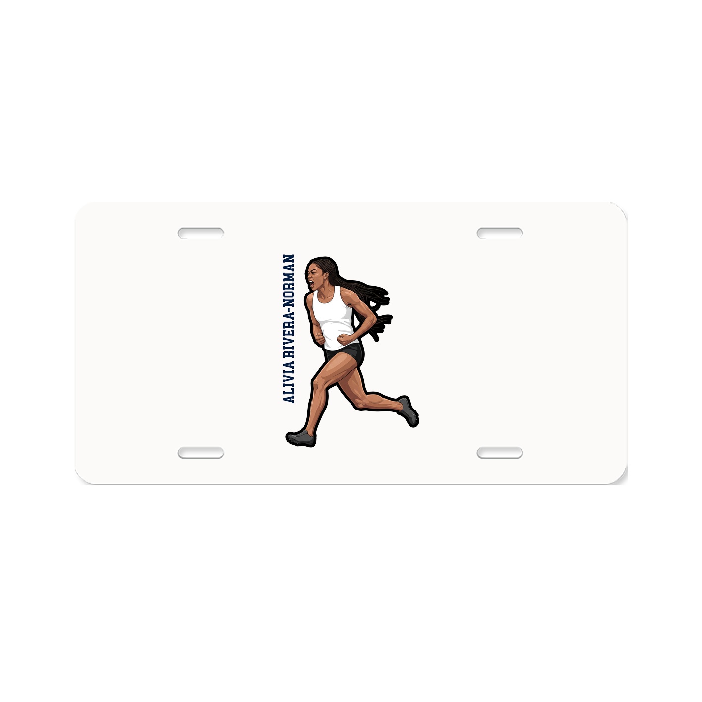 Aluminum License Plate