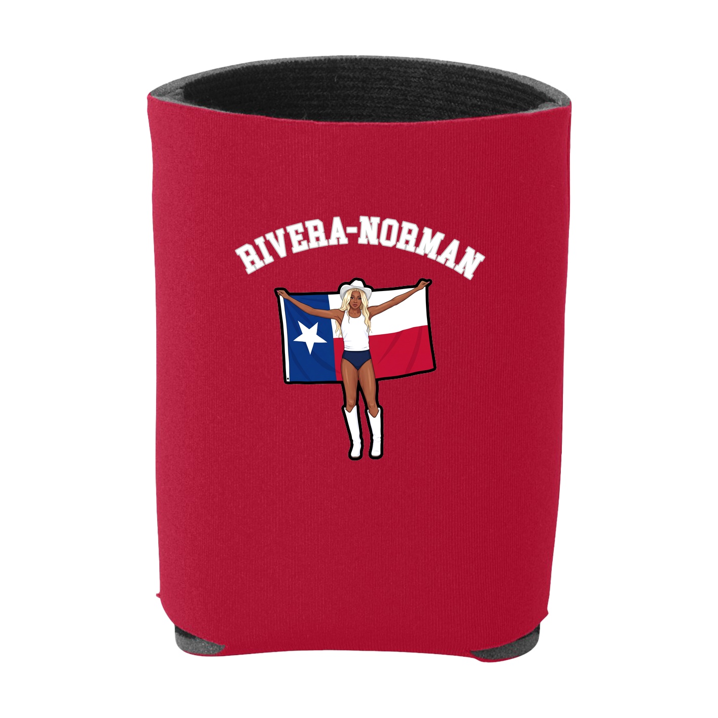 Can Holder — Shirsey Arch in Red