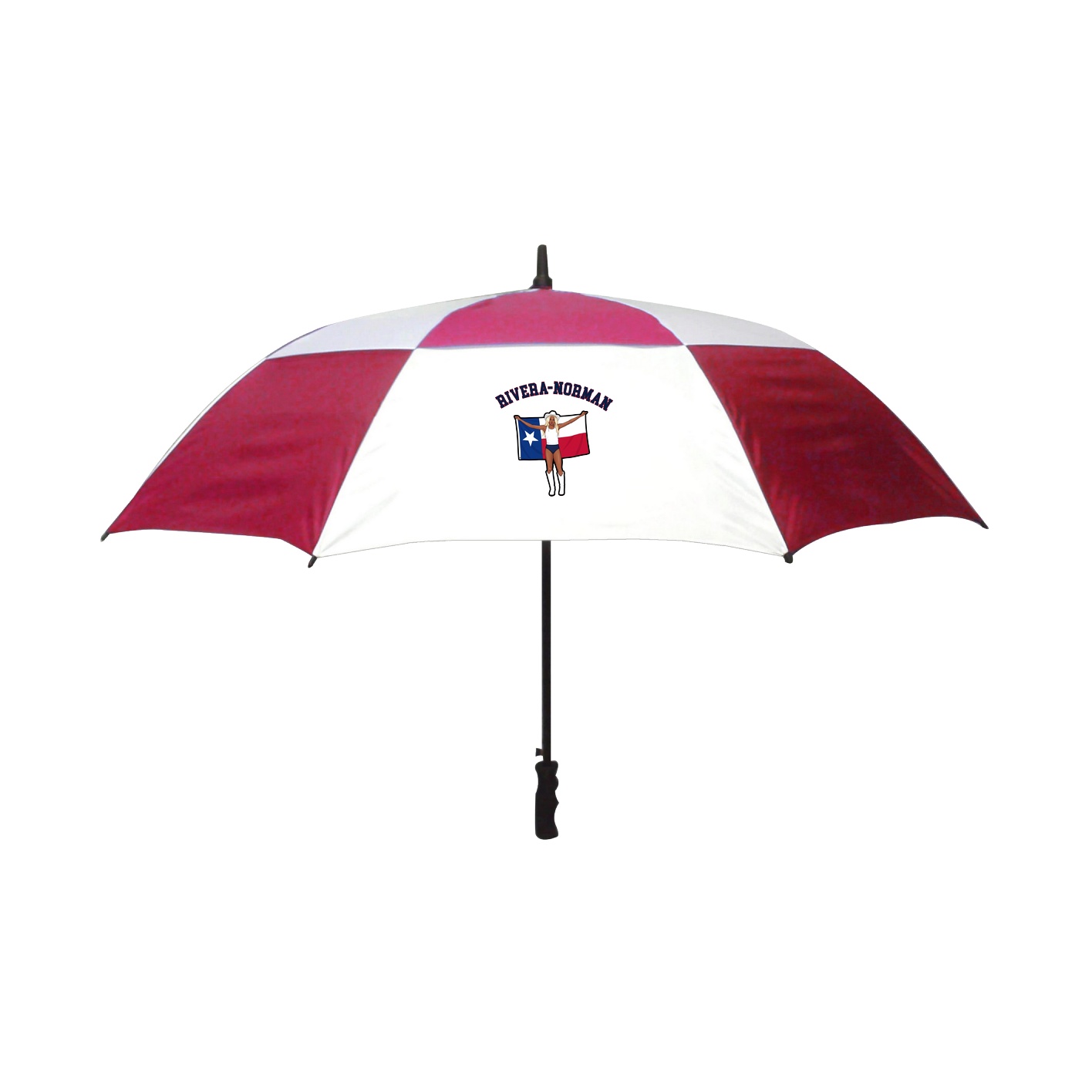 Golf Umbrella — Shirsey Arch in Red