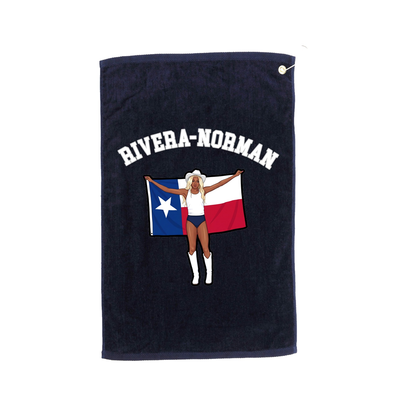 Golf Towel — Shirsey Arch in Navy