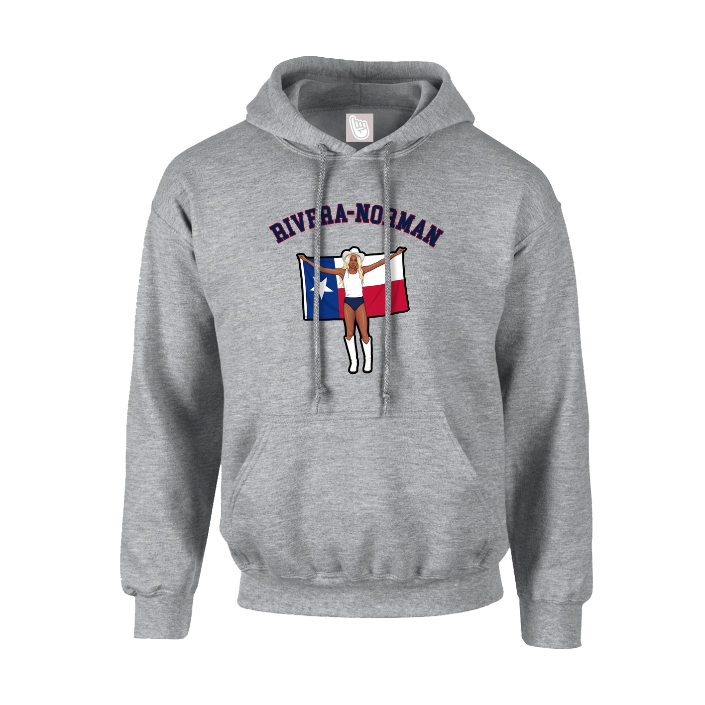 Hoodie — Shirsey Arch in Grey