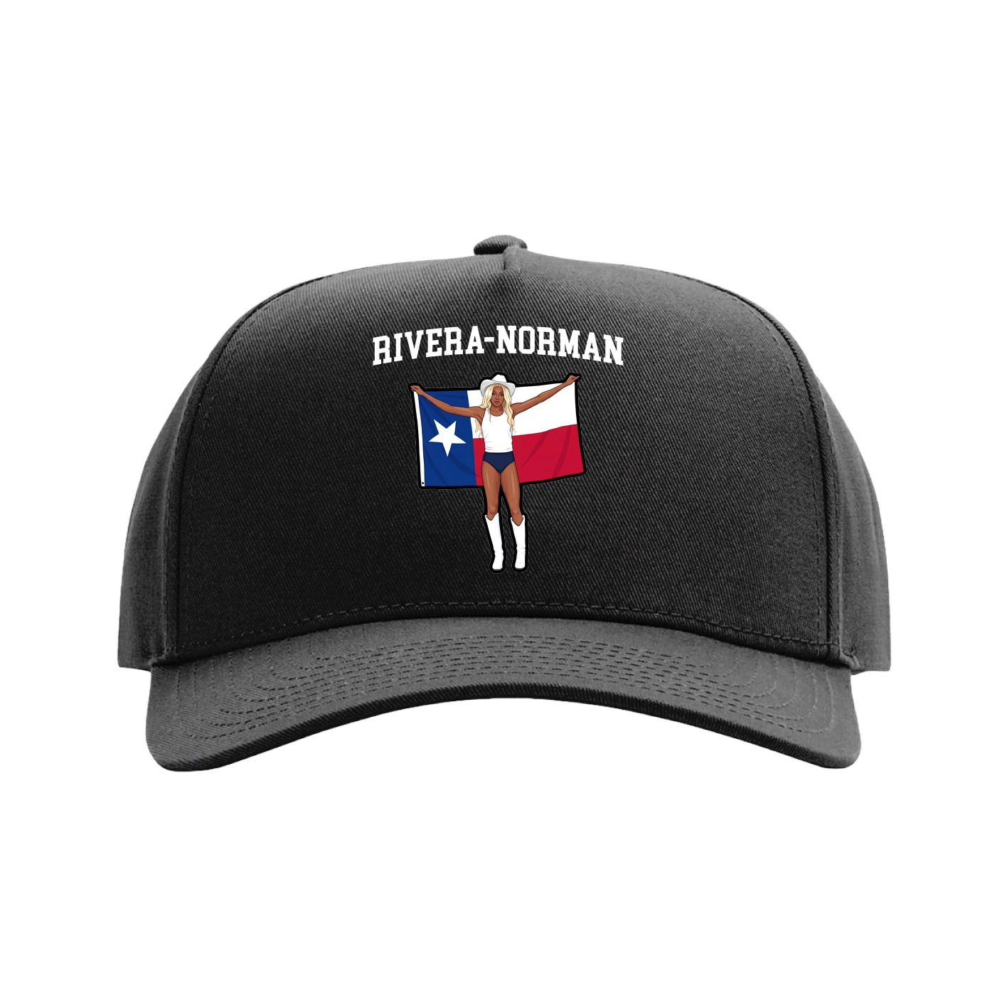Full Fabric Five-Panel Champ Cap