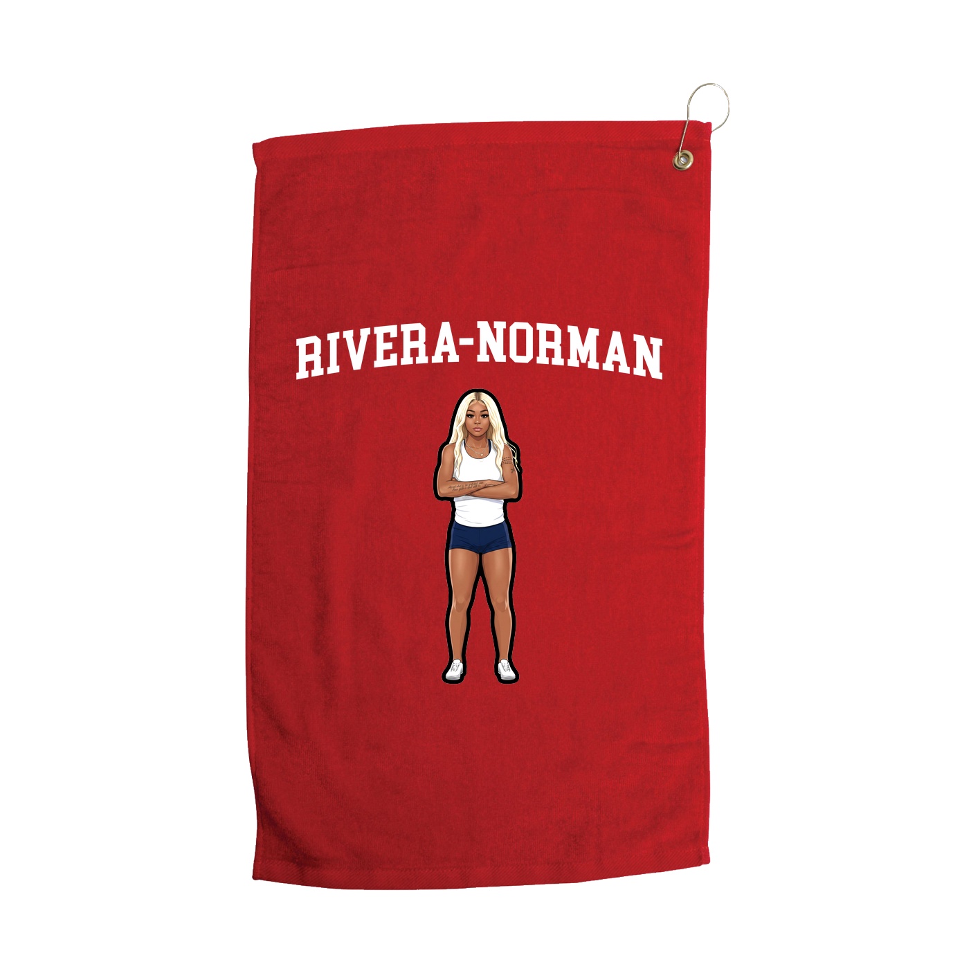 Golf Towel — Shirsey in Red