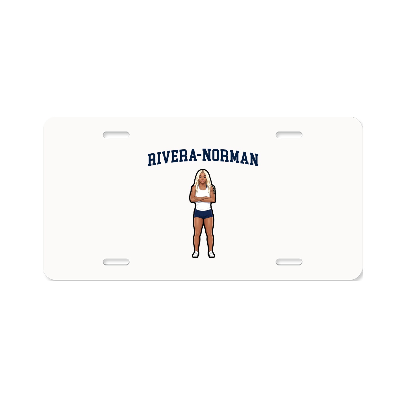 License Plate — Shirsey in Classic