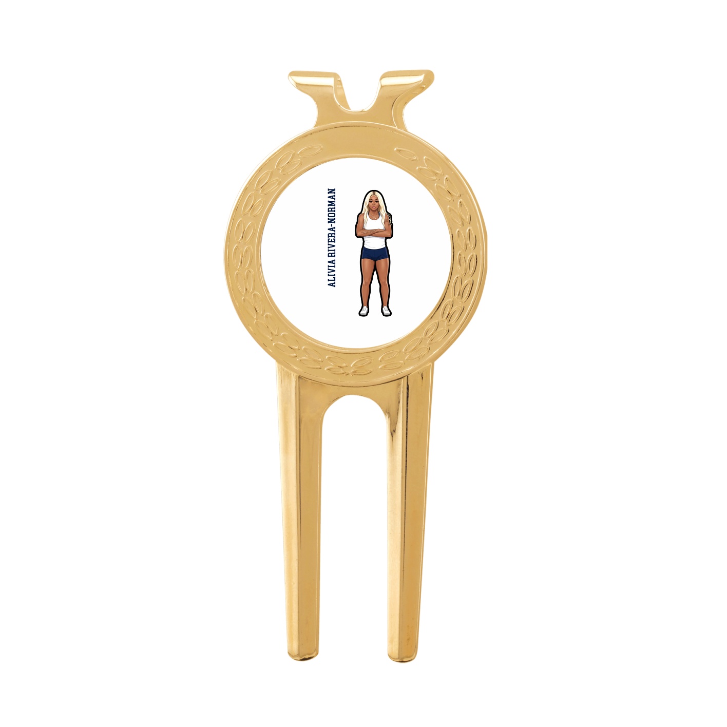 Divot Tool with Ball Marker — Name Vertical in Classic