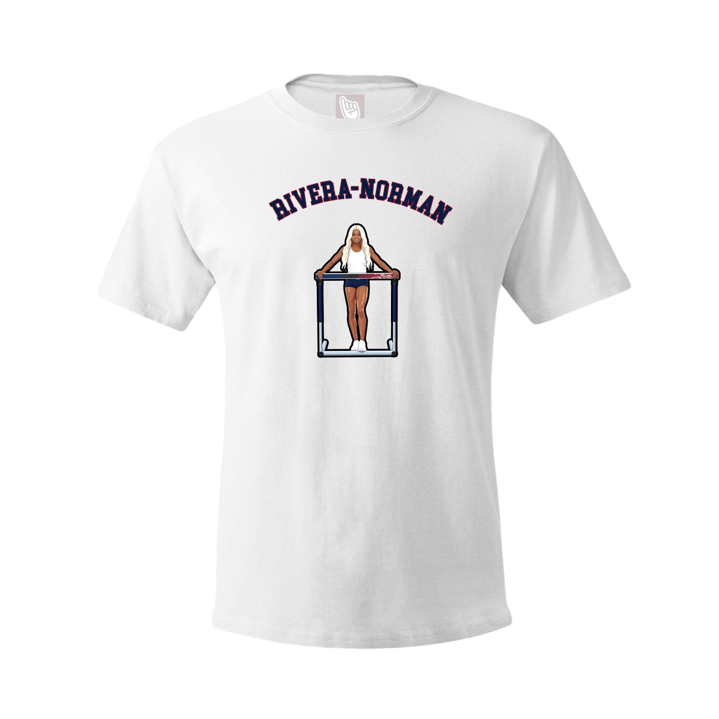 Tee — Shirsey Arch in White