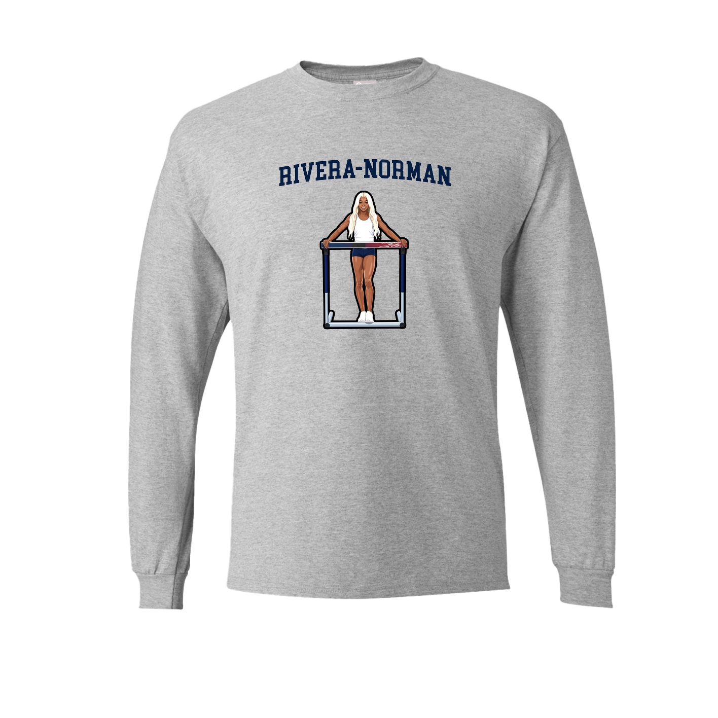 Long Sleeve Tee — Shirsey in Grey