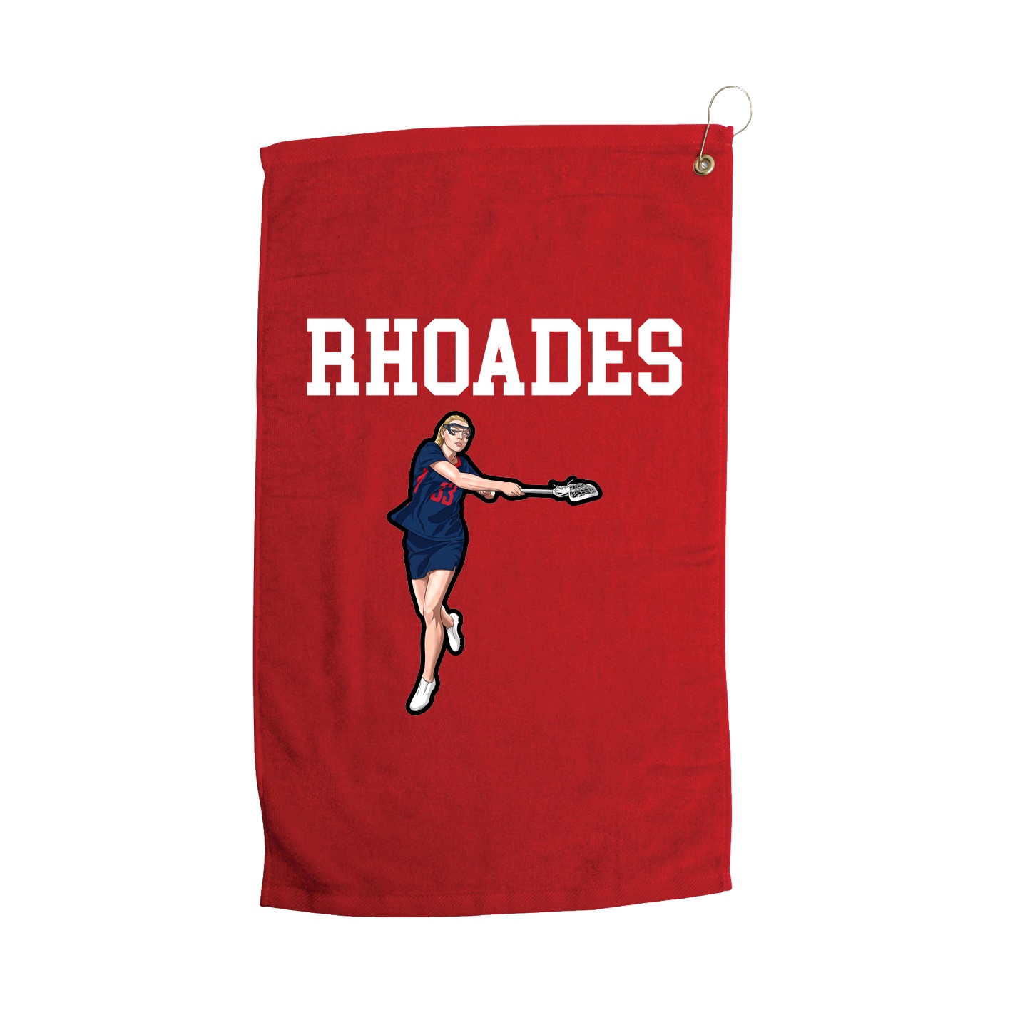 Golf Towel — Shirsey in Red