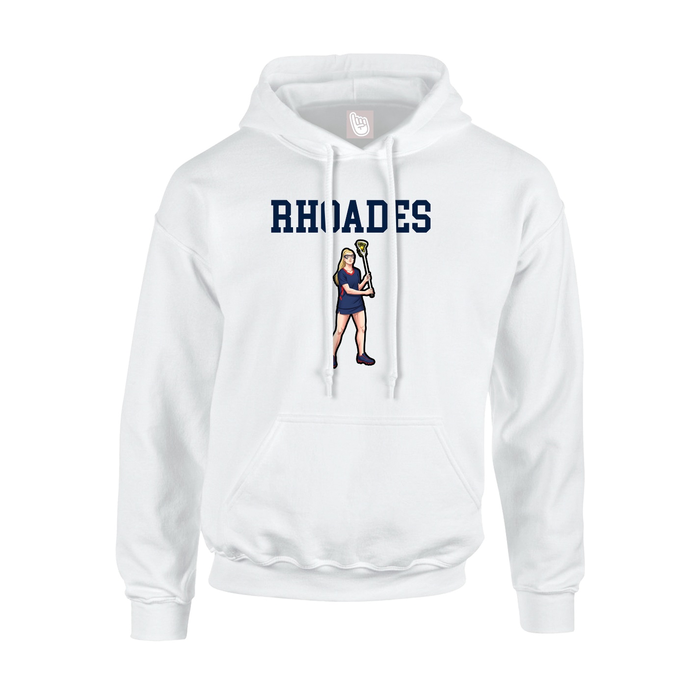 Youth Hoodie — Shirsey in White