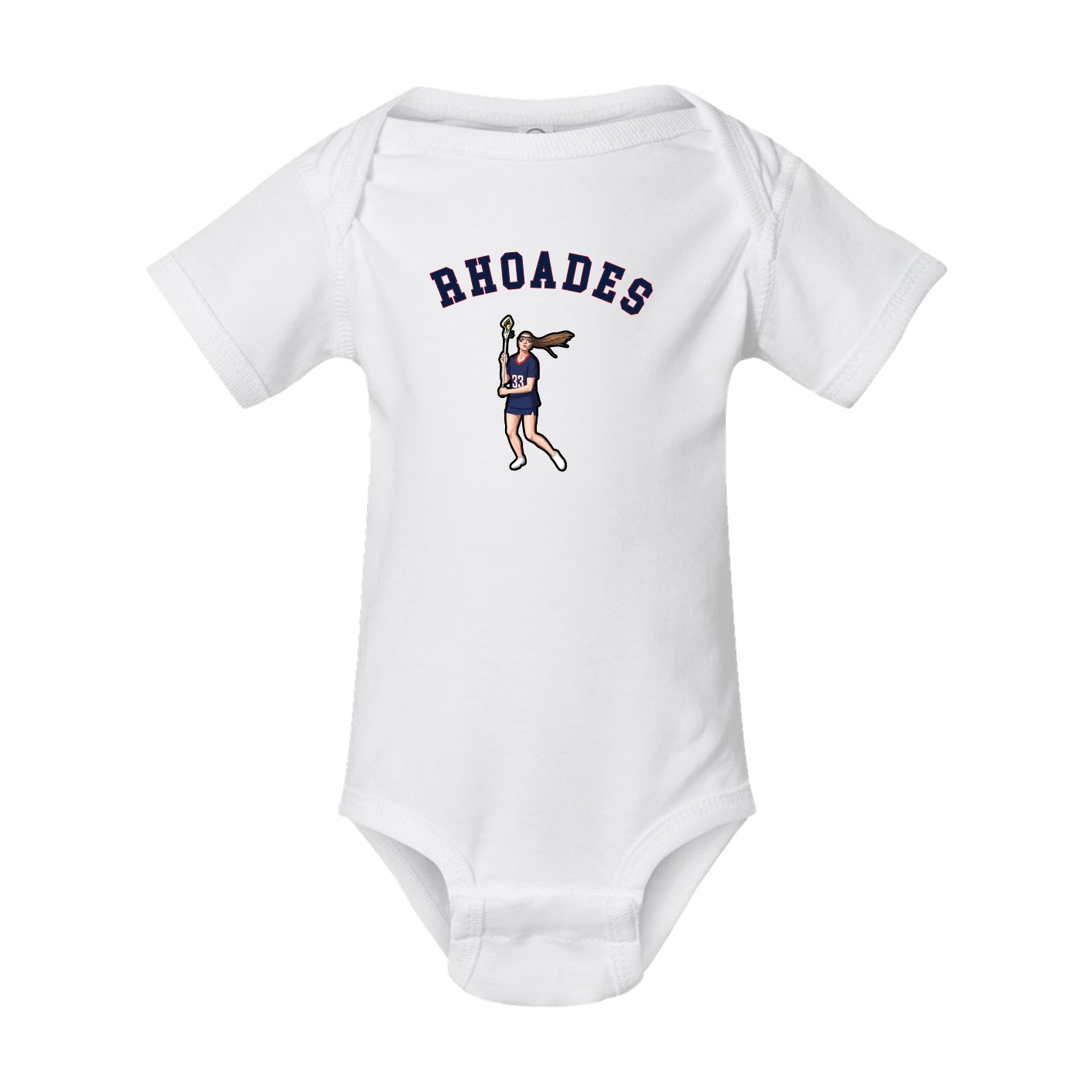 Baby Onesie — Shirsey Arch in White