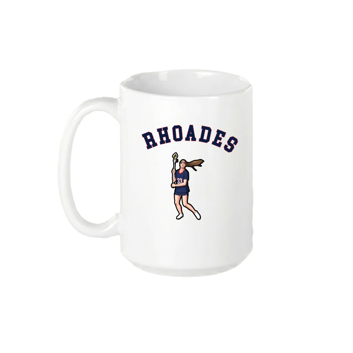 15oz Coffee Mug — Shirsey Arch in White