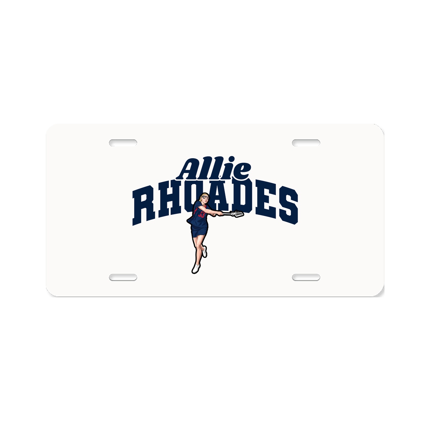 License Plate — Signature Arch in Classic