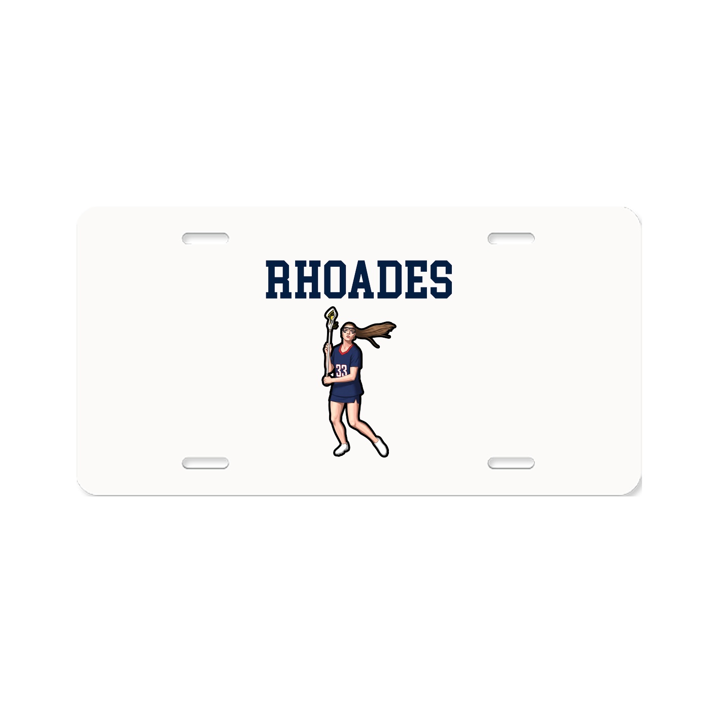 License Plate — Shirsey in Classic