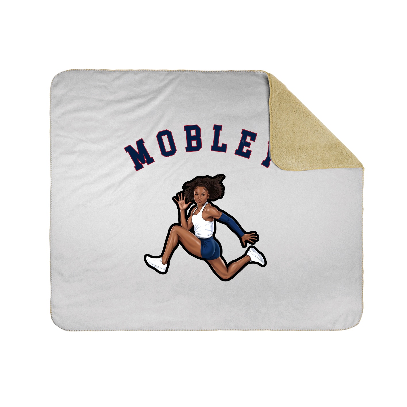 Throw Blanket — Shirsey Arch in White