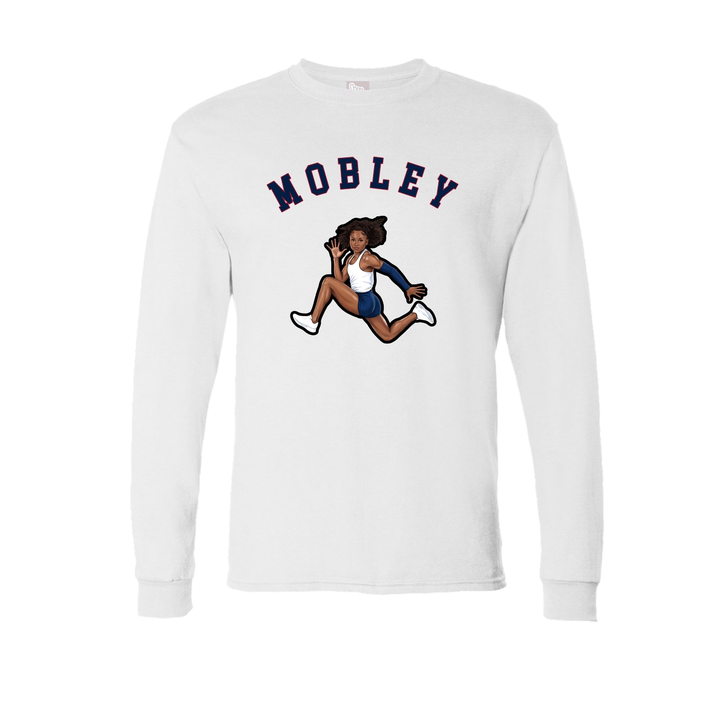 Long Sleeve Tee — Shirsey Arch in White