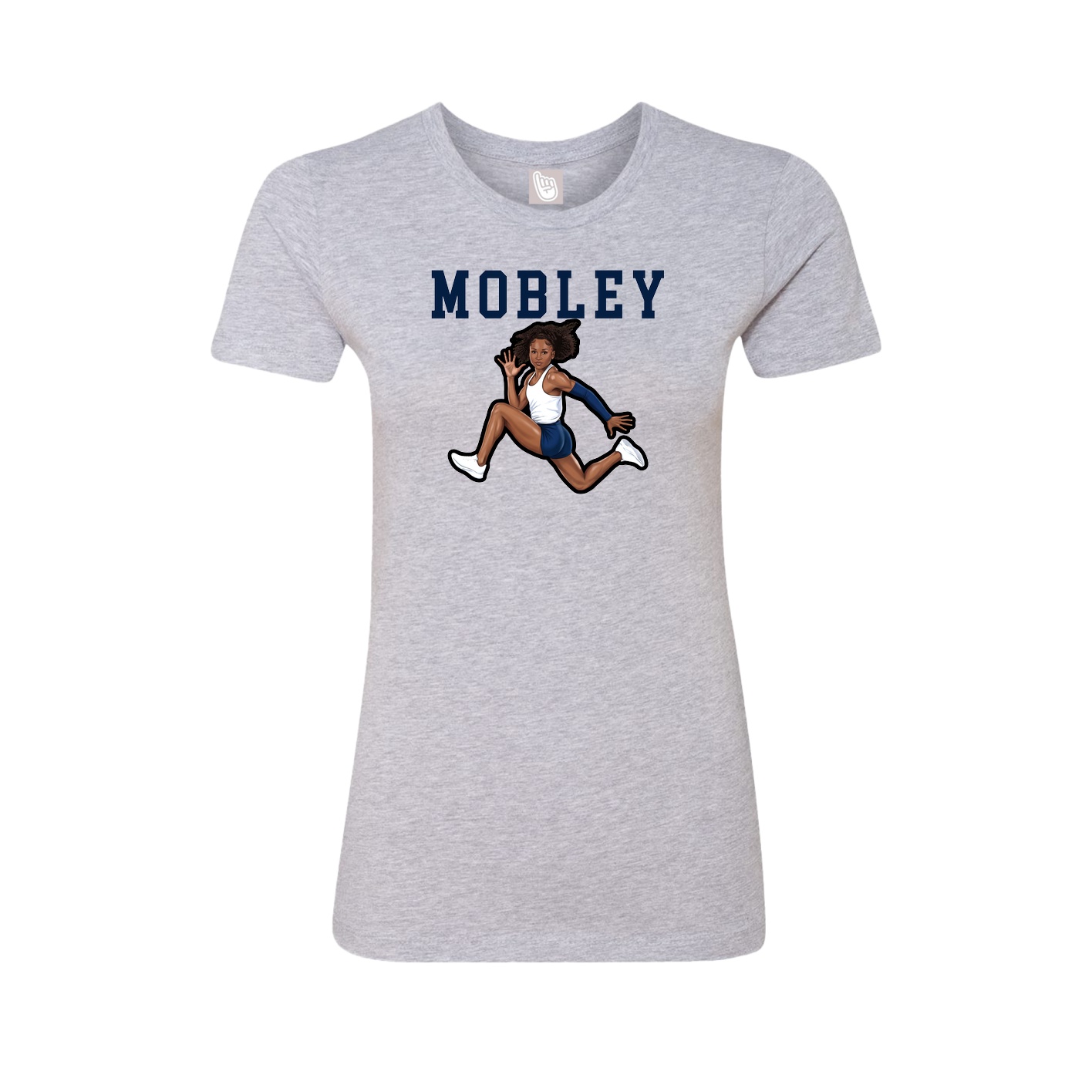 Fitted Women's Tee — Shirsey in Grey