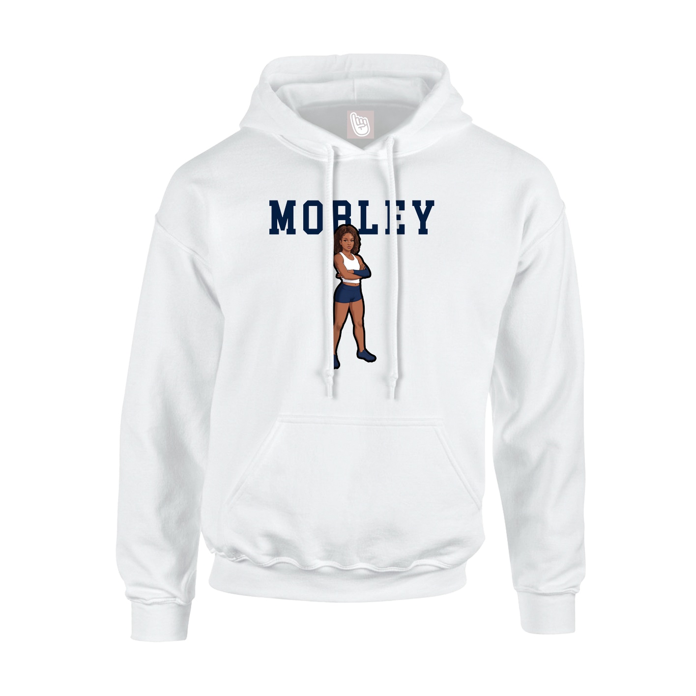 Youth Hoodie — Shirsey in White