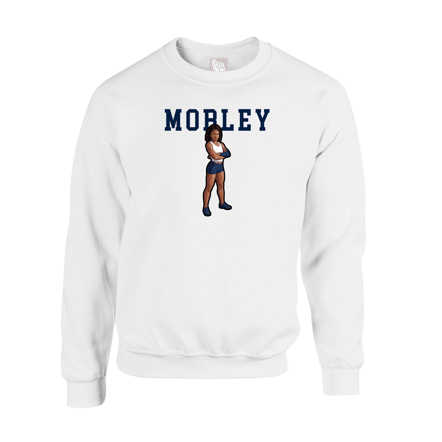 Fleece Crew — Shirsey in White