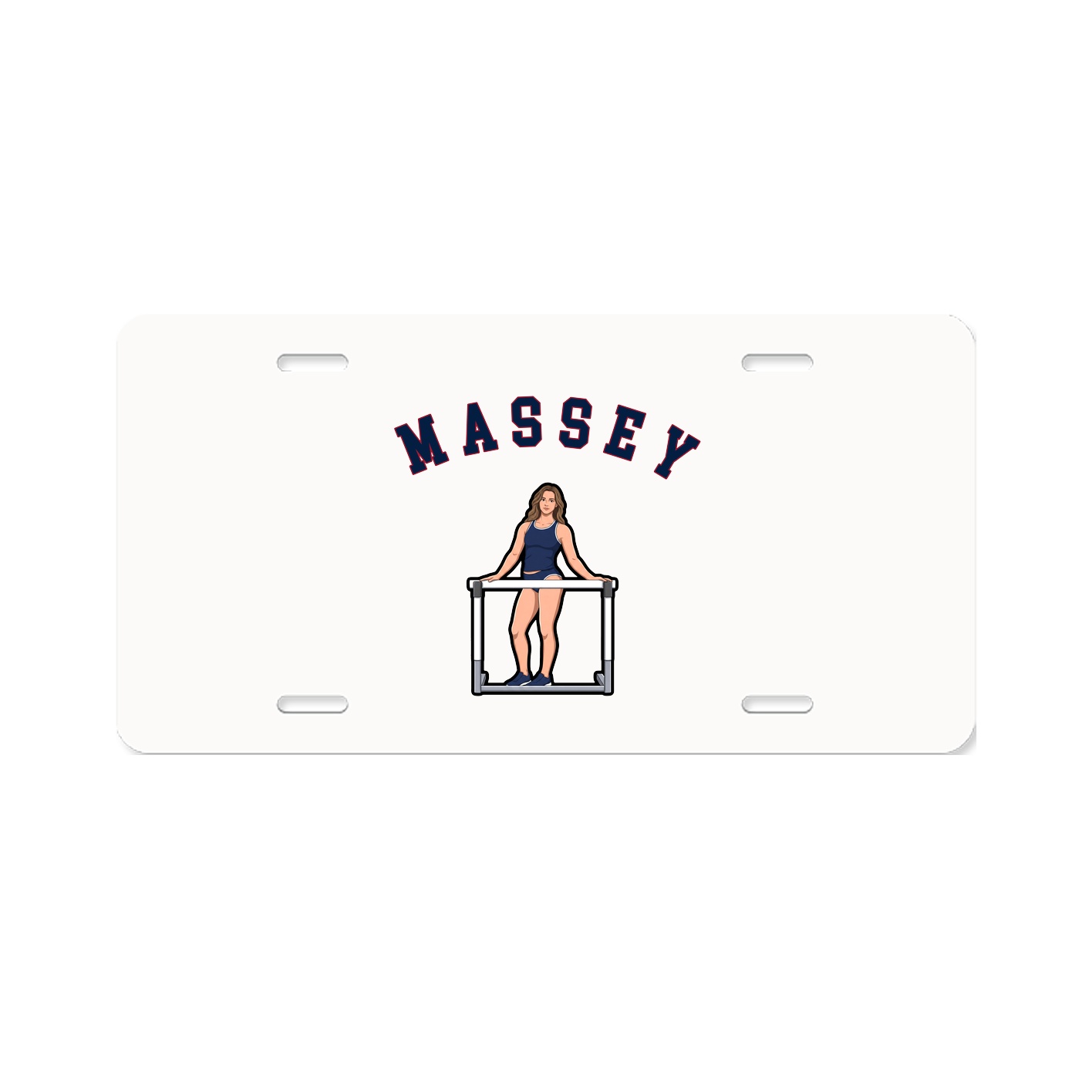 License Plate — Shirsey Arch in Classic