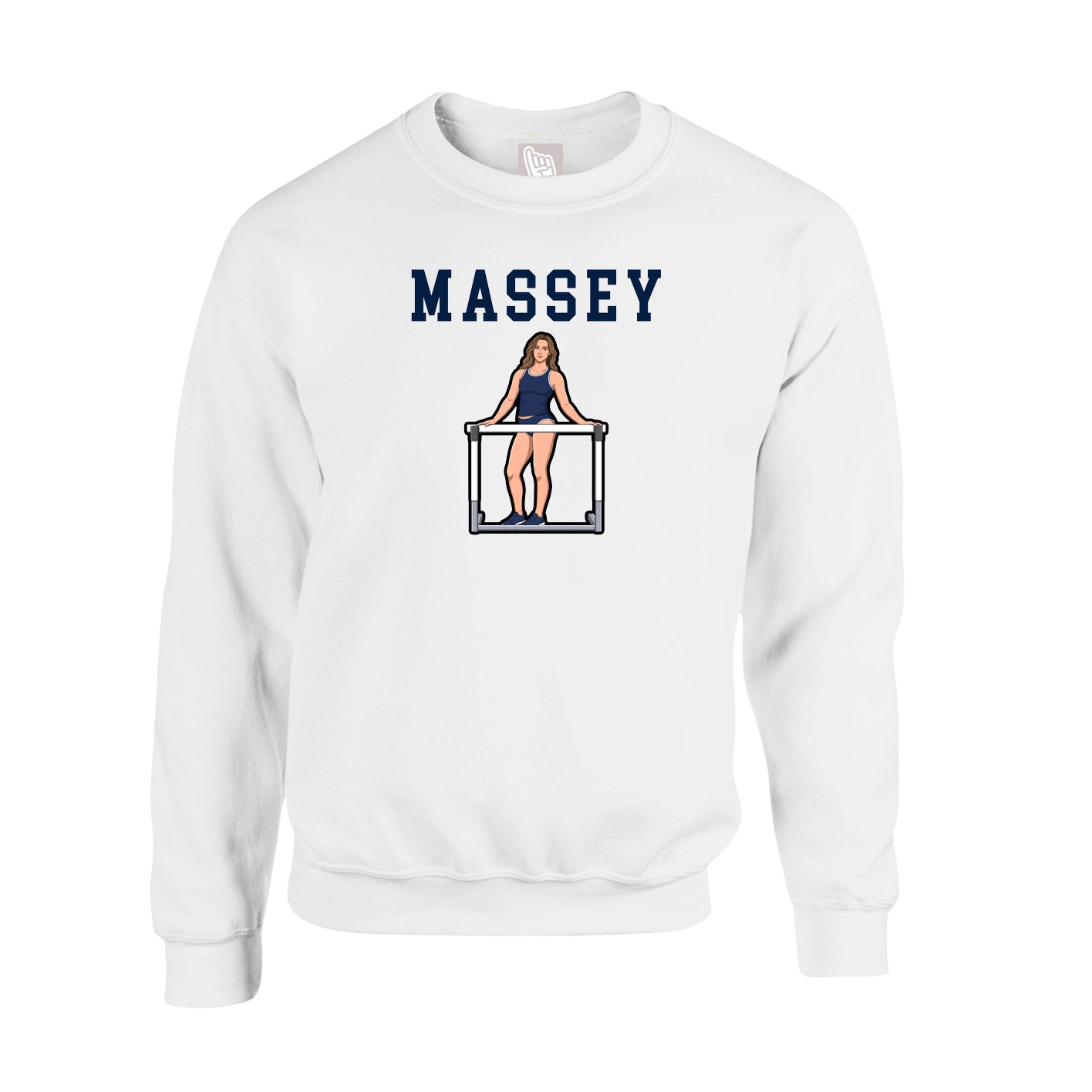 Fleece Crew — Shirsey in White