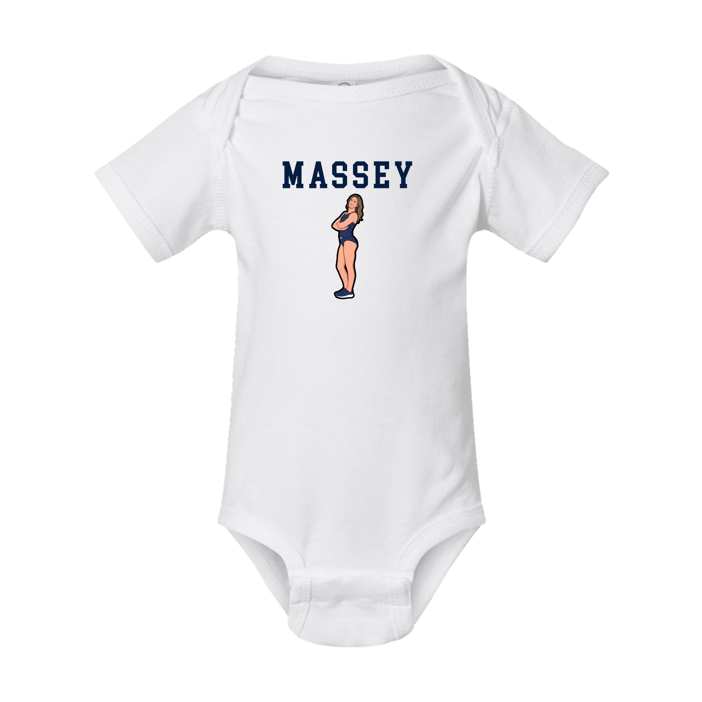 Baby Onesie — Shirsey in White