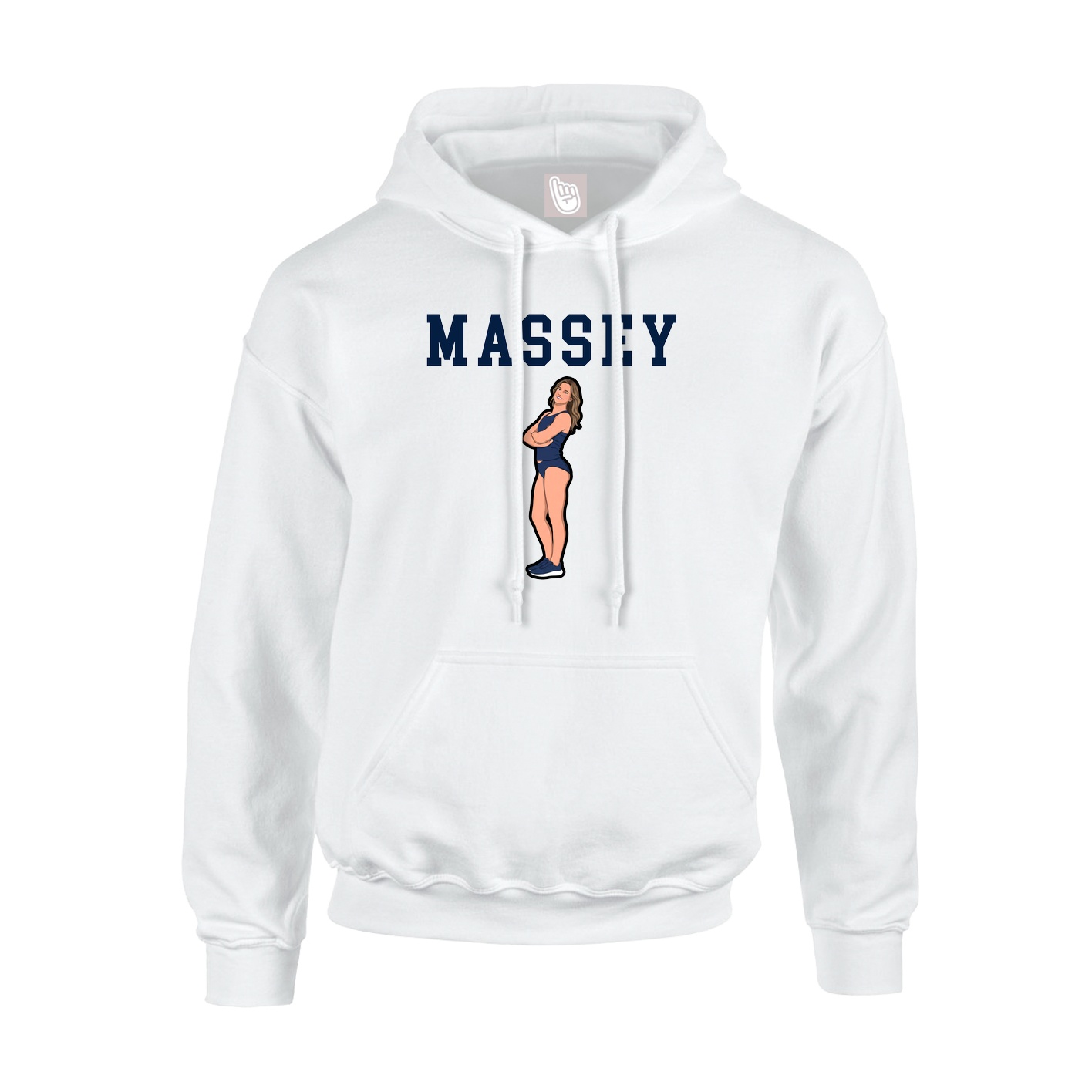 Youth Hoodie — Shirsey in White
