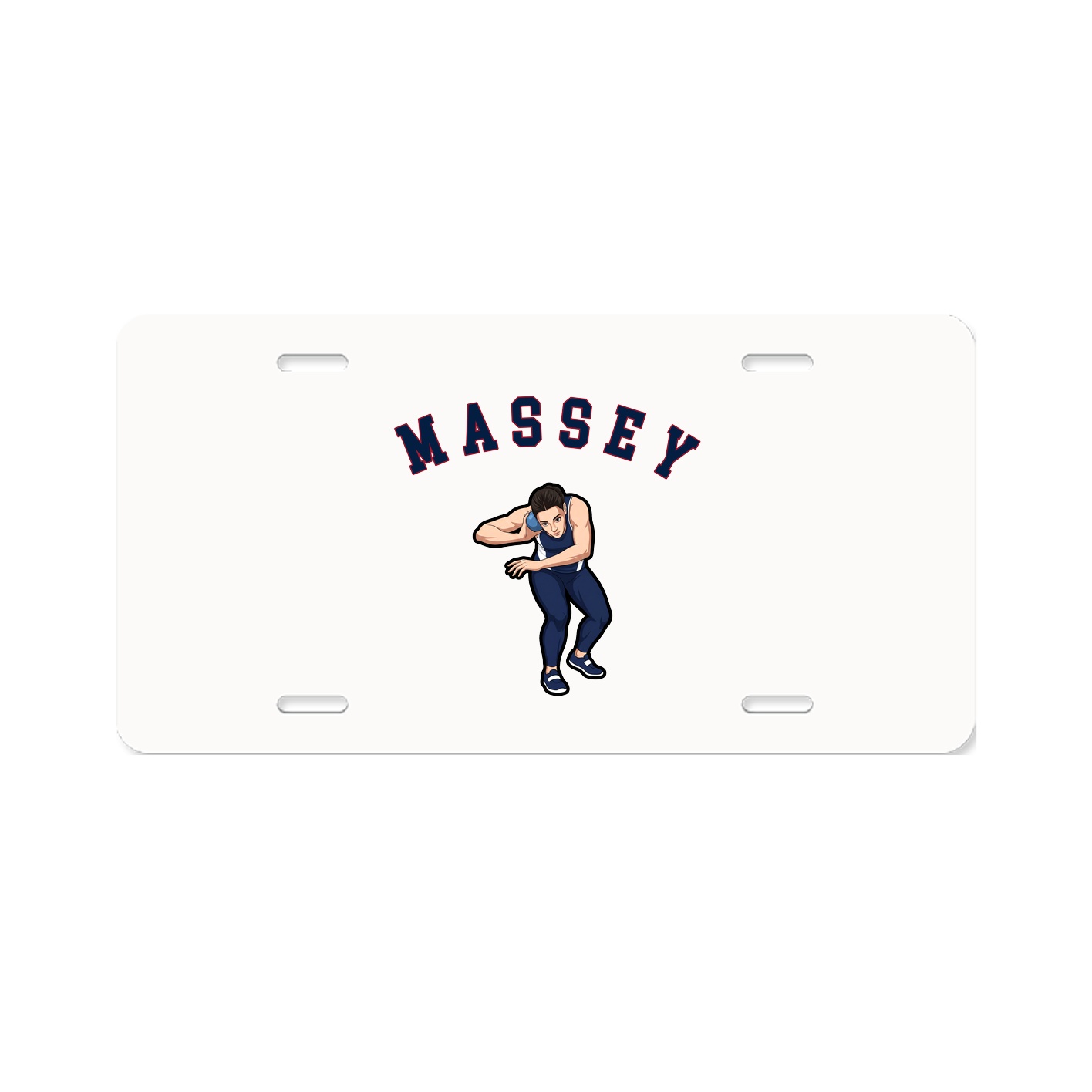 License Plate — Shirsey Arch in Classic