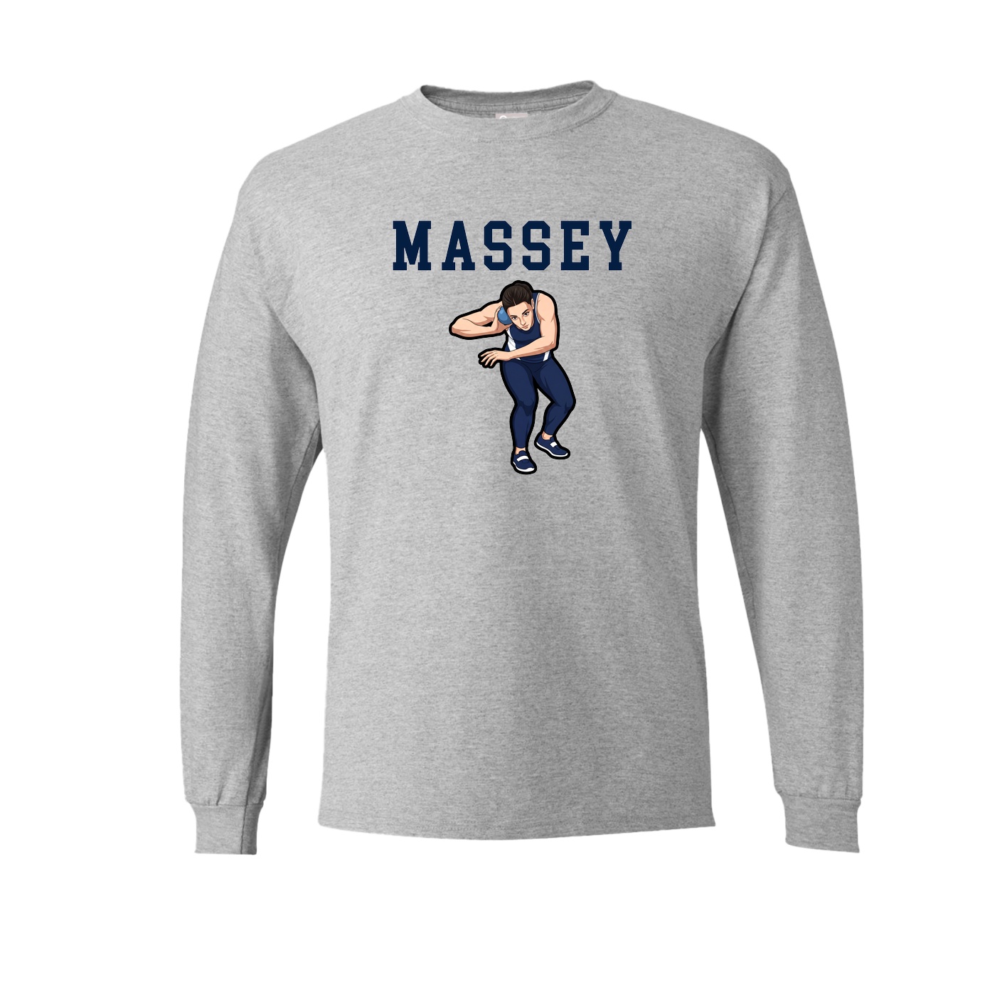 Long Sleeve Tee — Shirsey in Grey