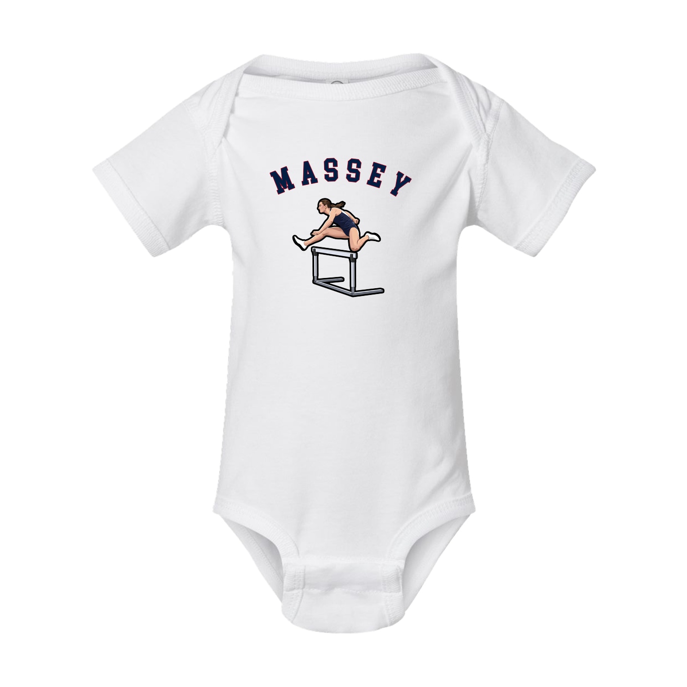 Baby Onesie — Shirsey Arch in White