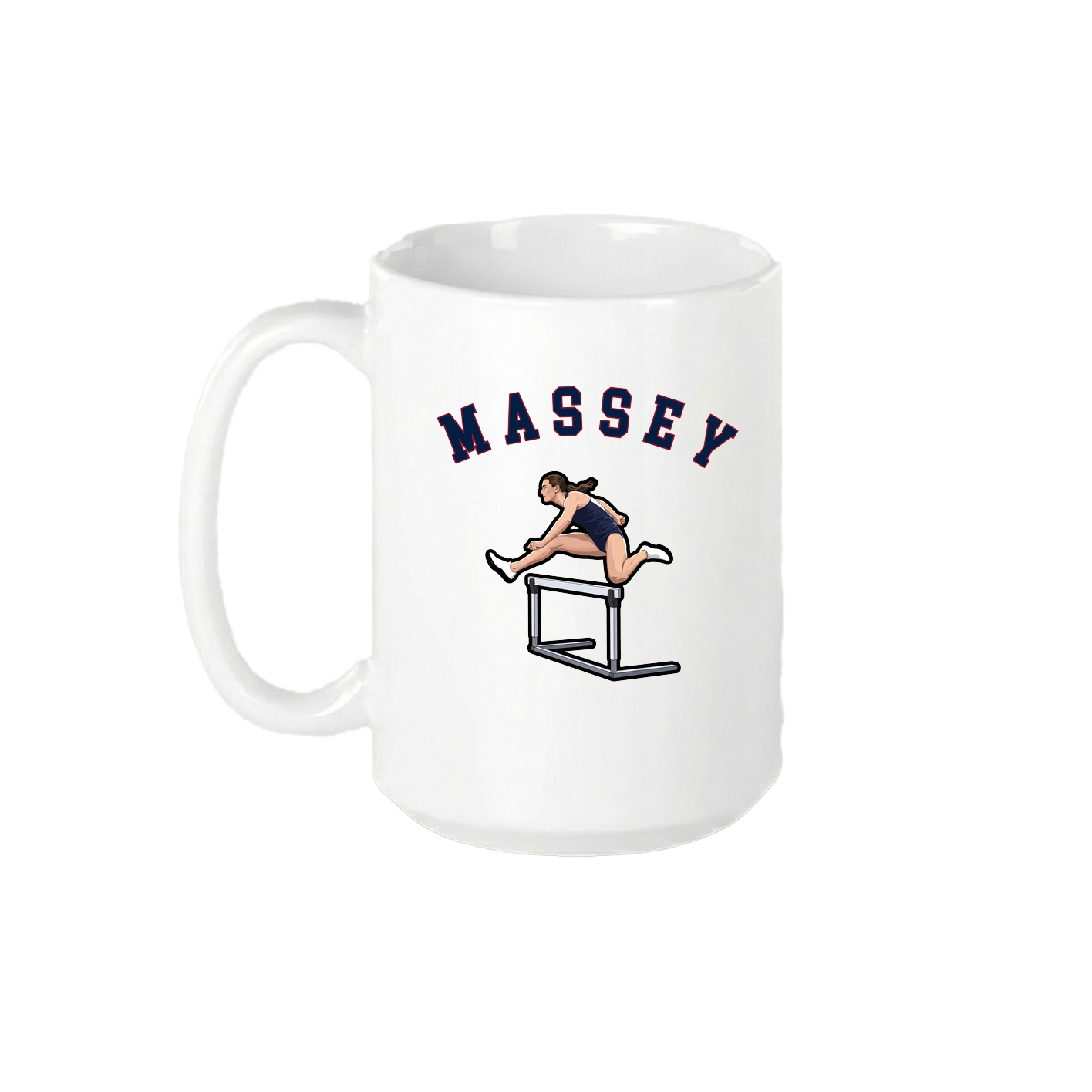 15oz Coffee Mug — Shirsey Arch in White