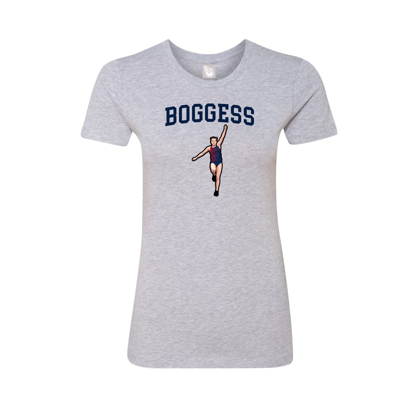 Fitted Women's Tee — Shirsey in Grey