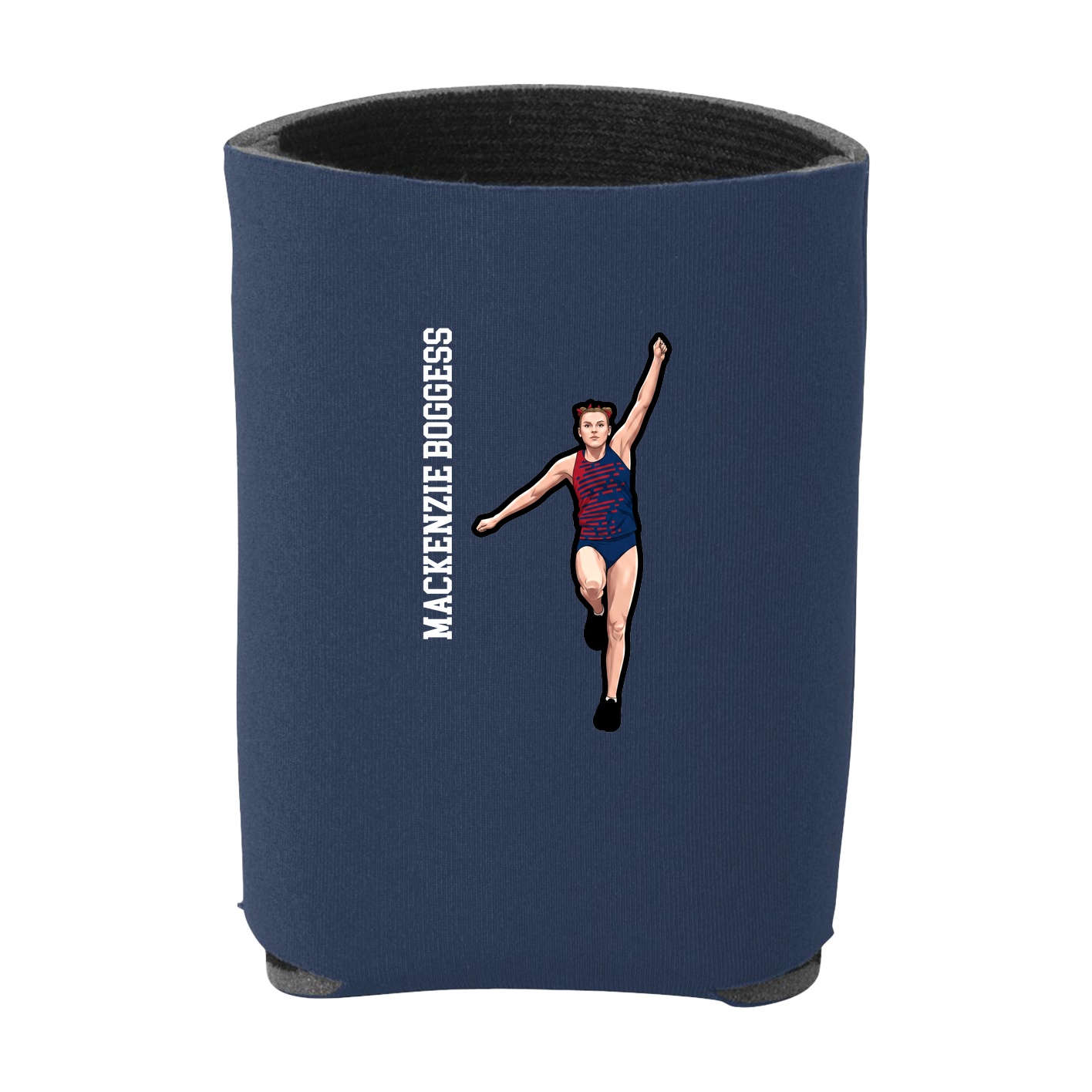 Can Holder — Name Vertical in Navy
