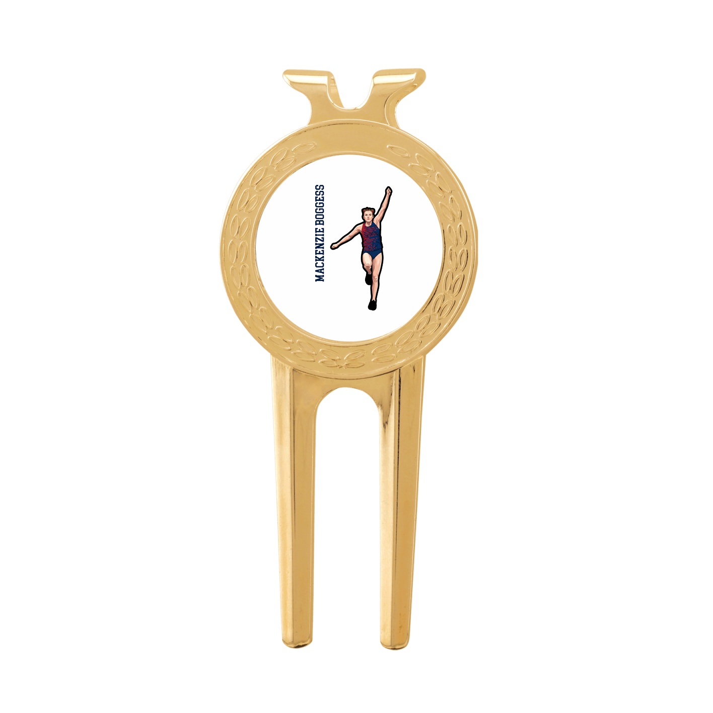 Divot Tool with Ball Marker — Name Vertical in Classic