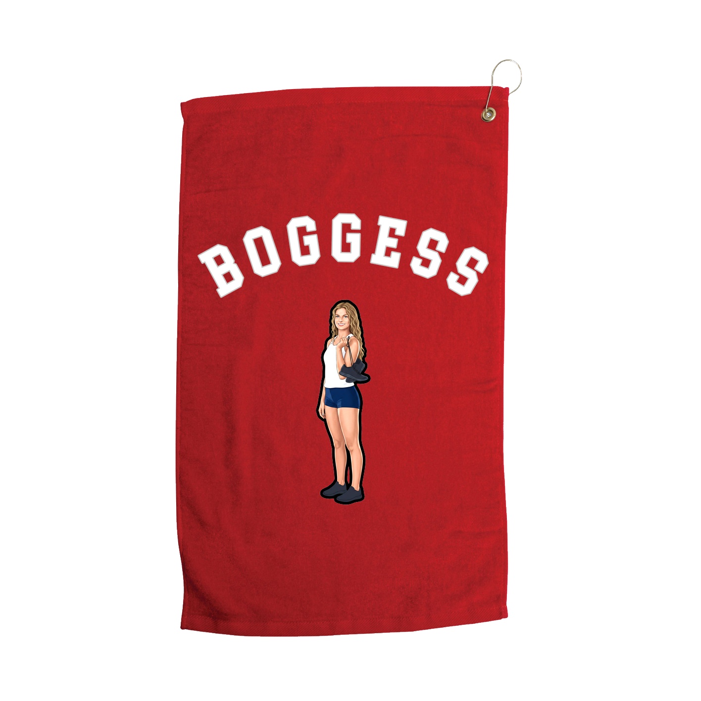 Golf Towel — Shirsey Arch in Red