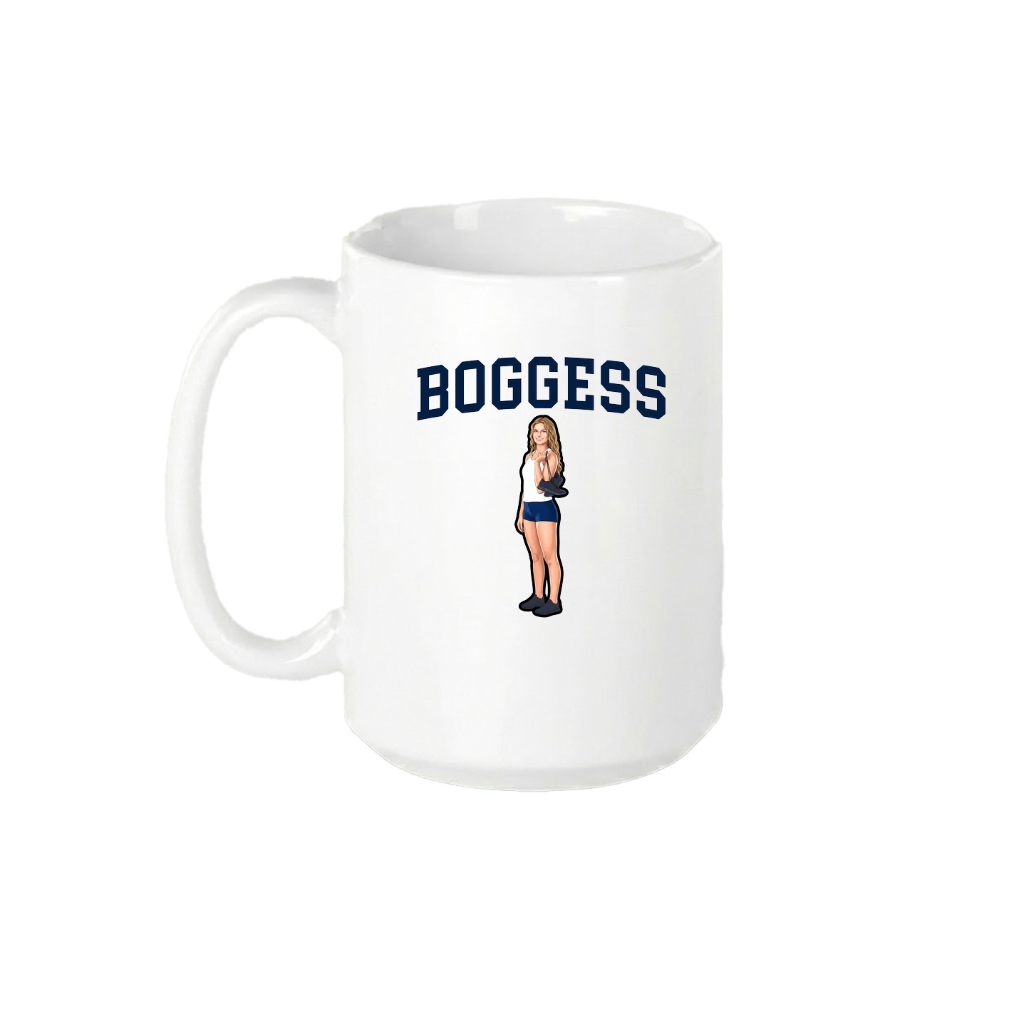 15oz Coffee Mug — Shirsey in White
