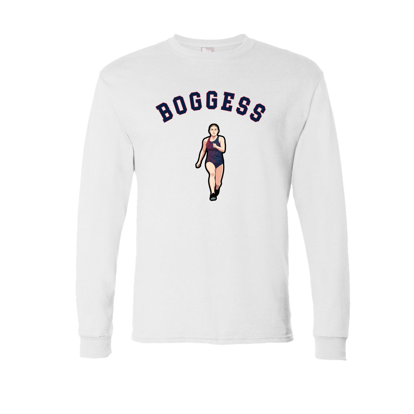 Long Sleeve Tee — Shirsey Arch in White