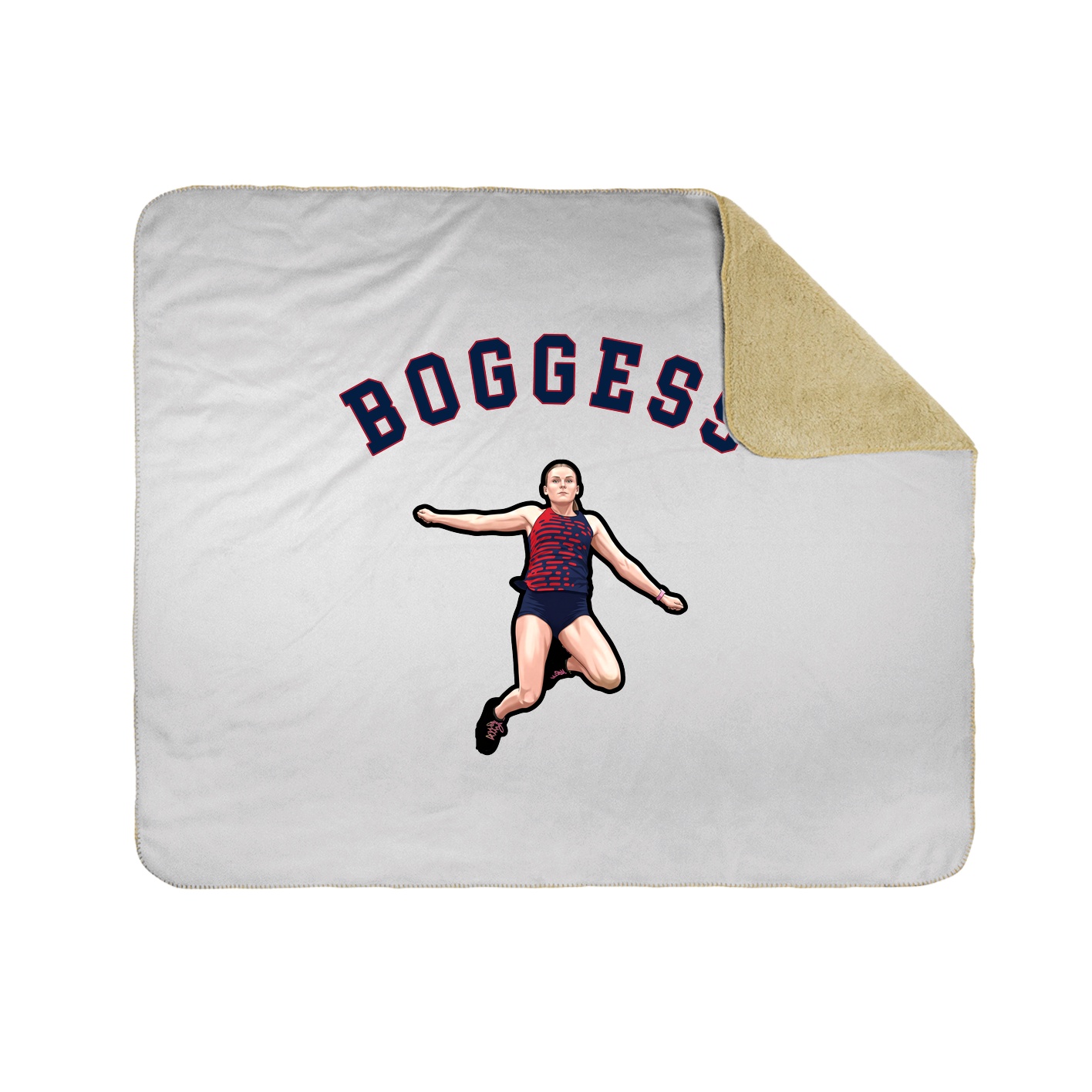 Throw Blanket — Shirsey Arch in White