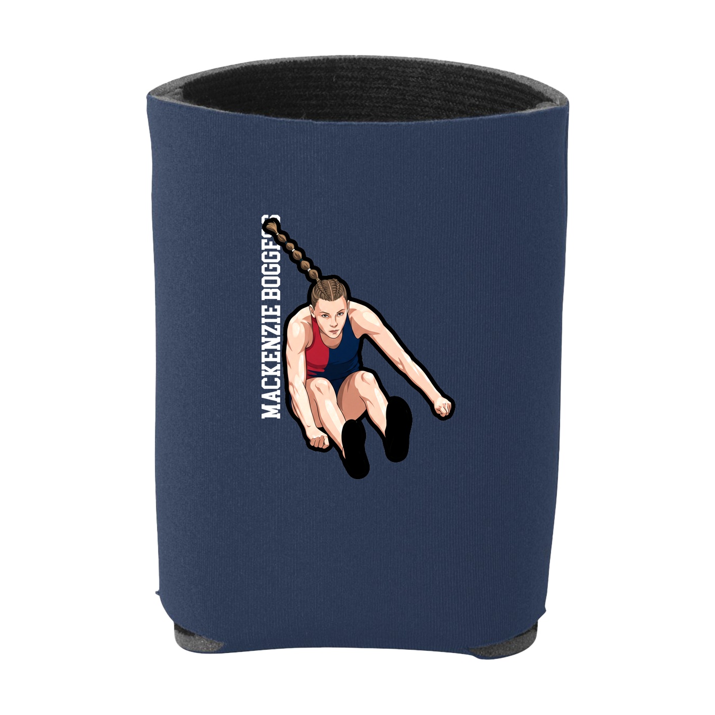 Can Holder — Name Vertical in Navy