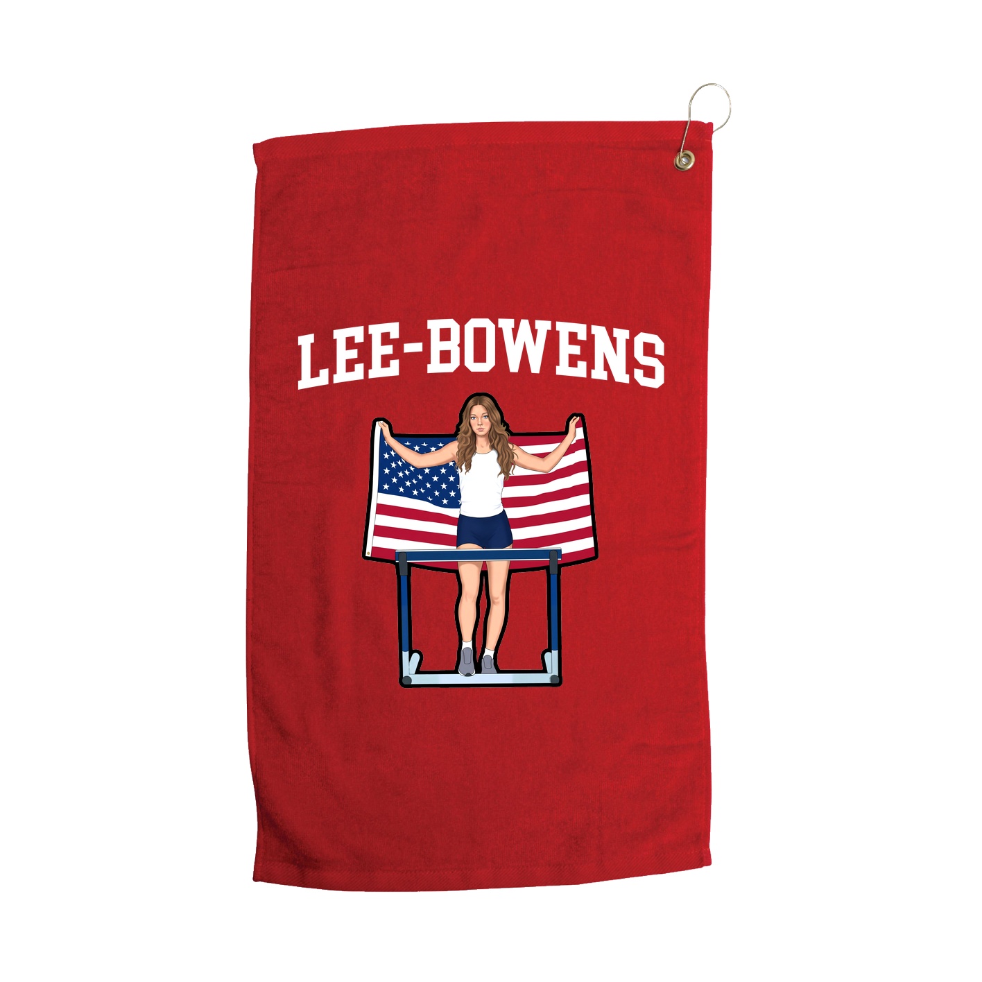 Golf Towel — Shirsey in Red