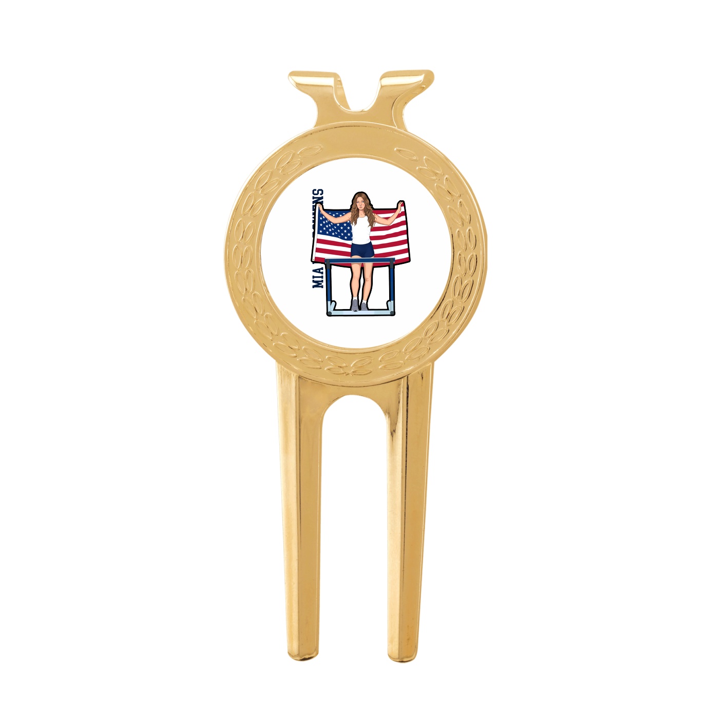 Divot Tool with Ball Marker — Name Vertical in Classic