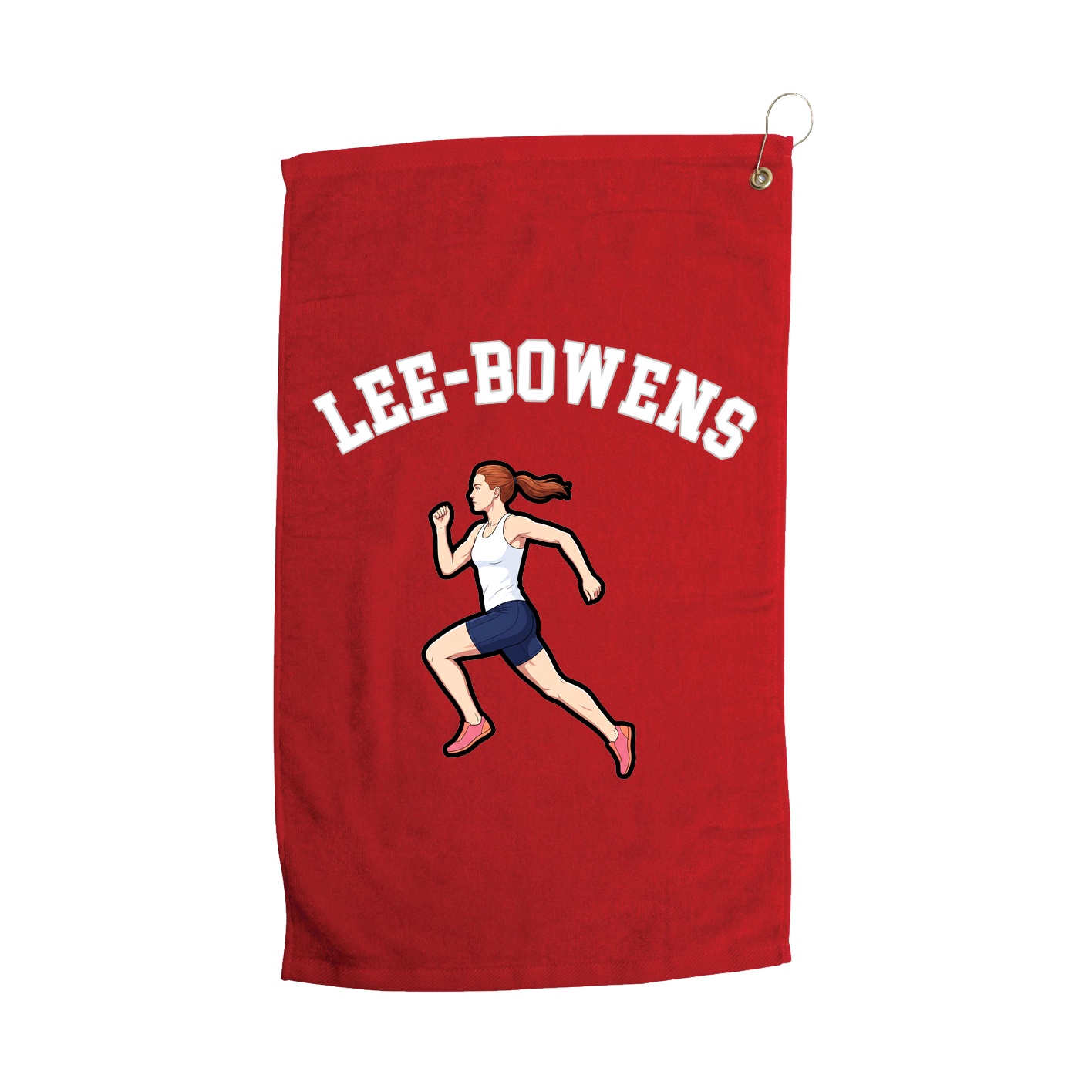 Golf Towel — Shirsey Arch in Red
