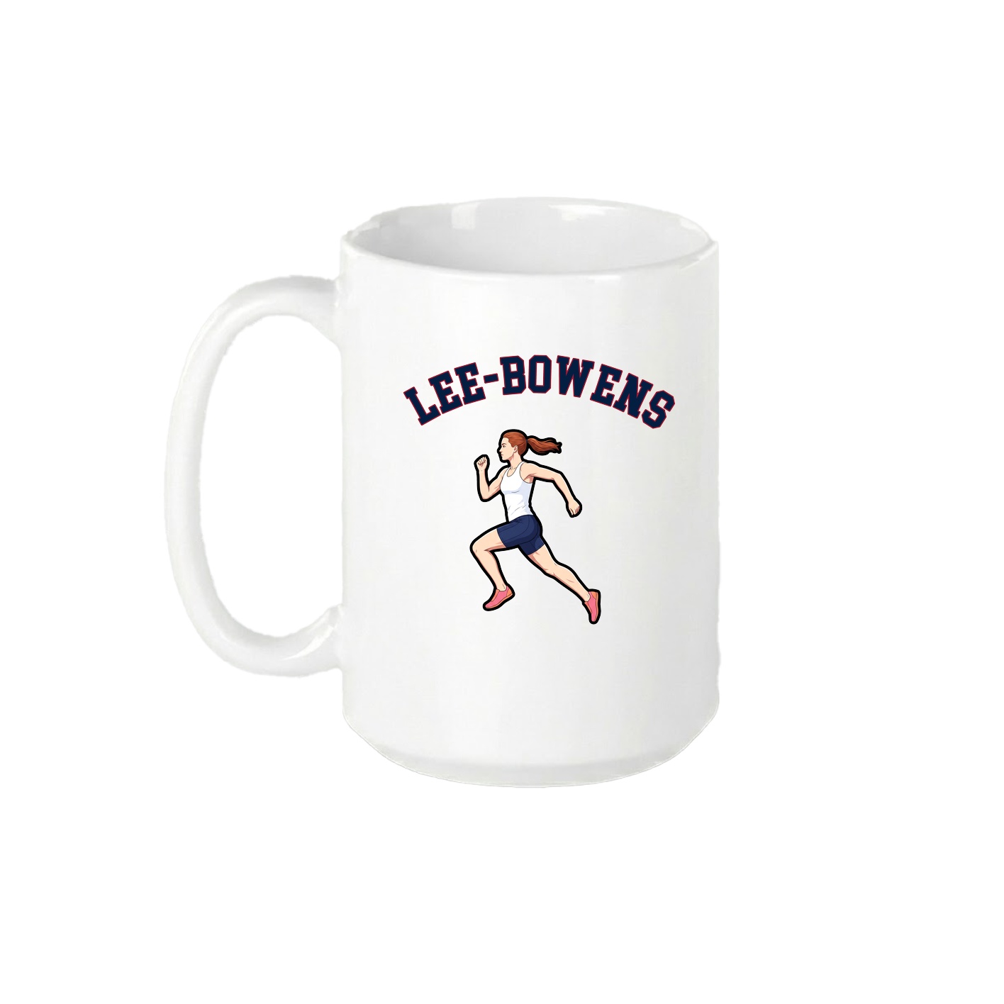 15oz Coffee Mug — Shirsey Arch in White