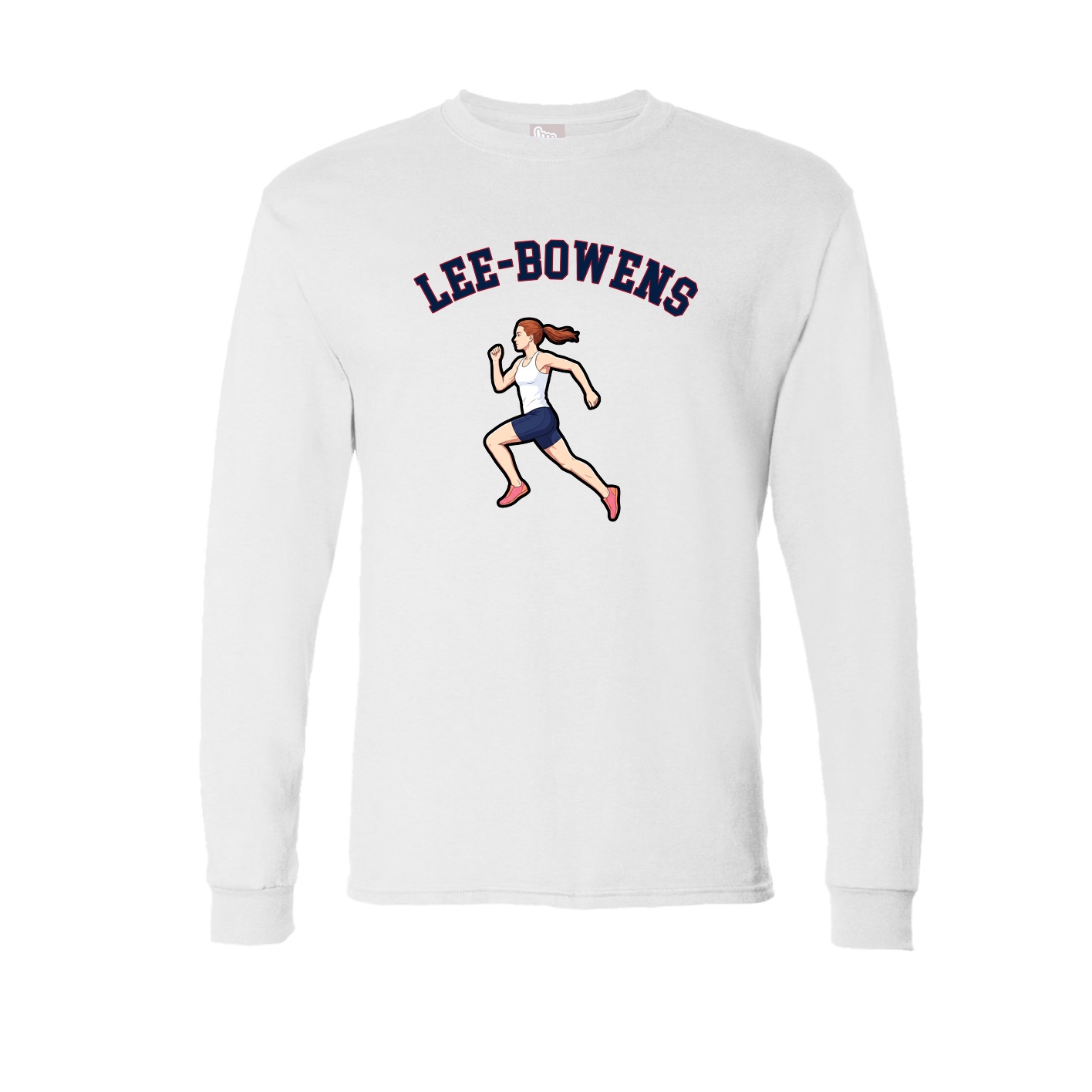 Long Sleeve Tee — Shirsey Arch in White