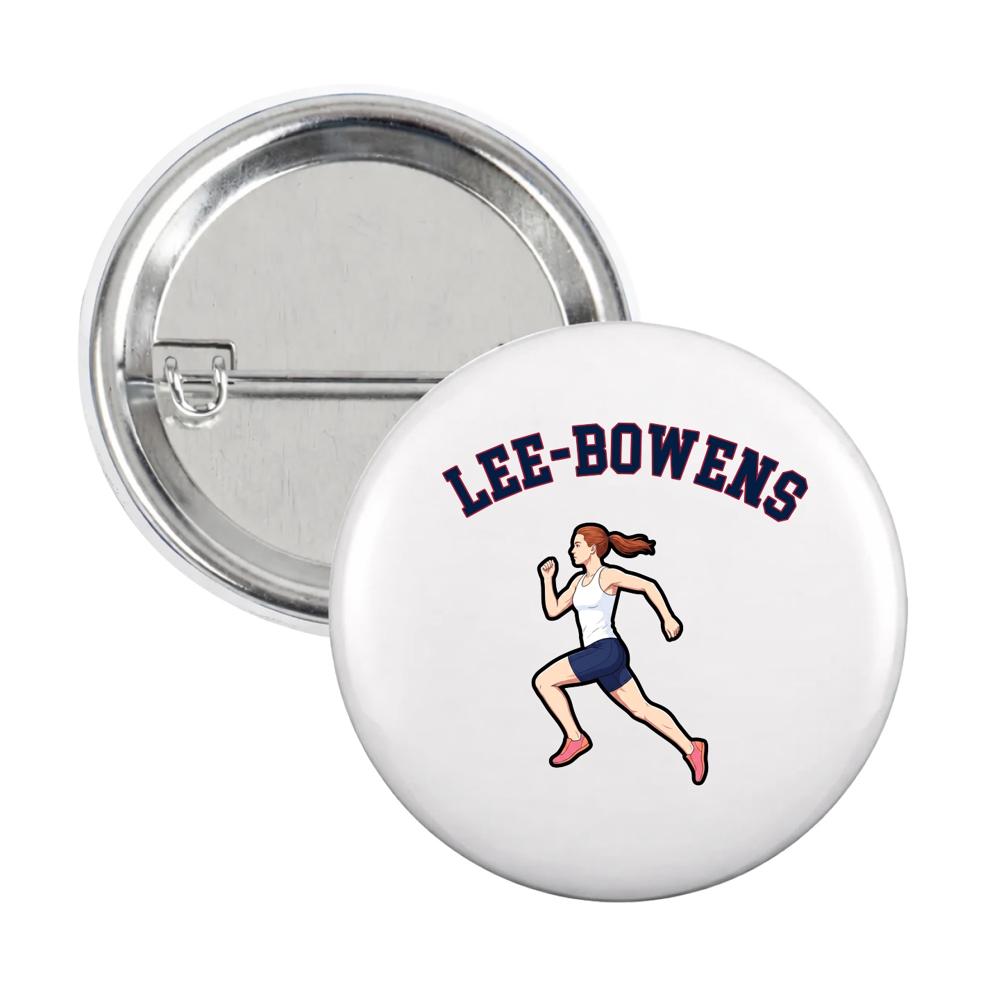 Game Day Button — Shirsey Arch in White